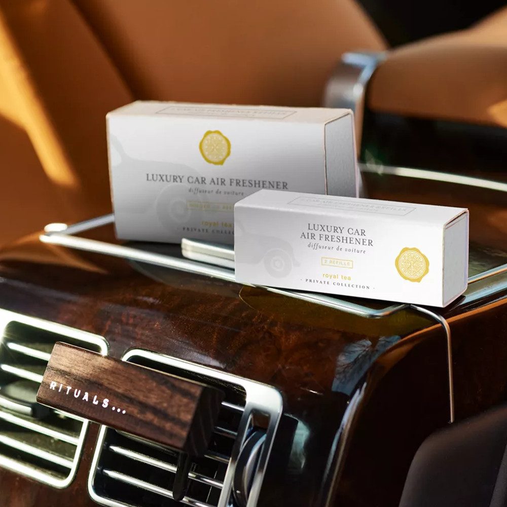 Rituals Raumduft Rituals Private Collection Royal Tea Car Air Freshener Refill (2 Auto-Lufterfrischer Nachfülldüfte, 1-St)