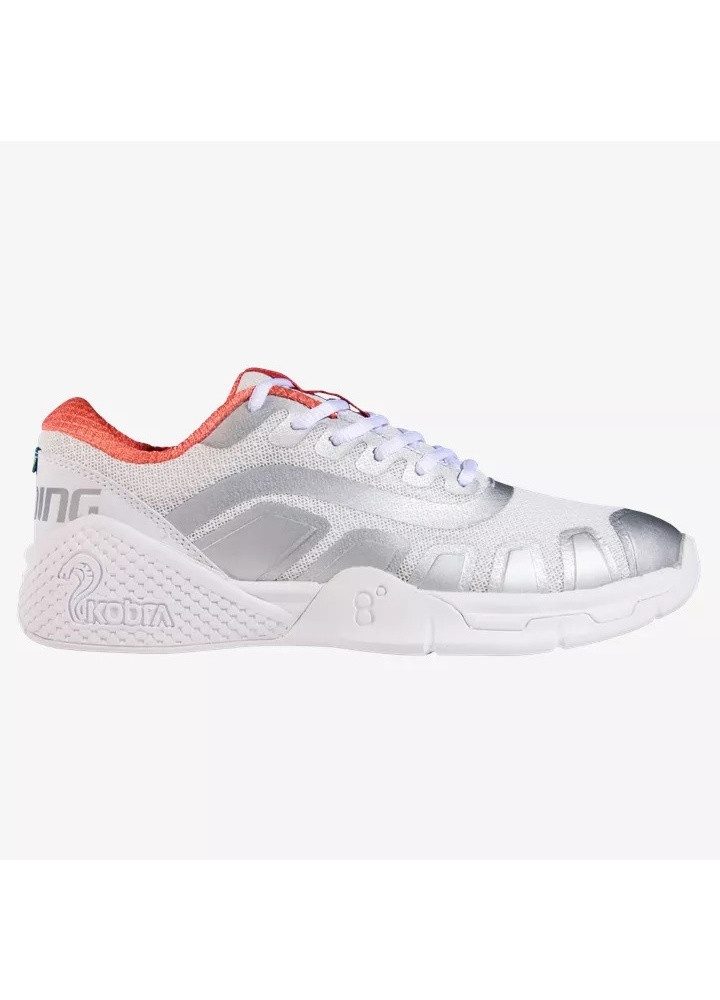 SALMING Hallen-Indoorschuhe Recoil Kobra weiss/orange Damen Squashschuh
