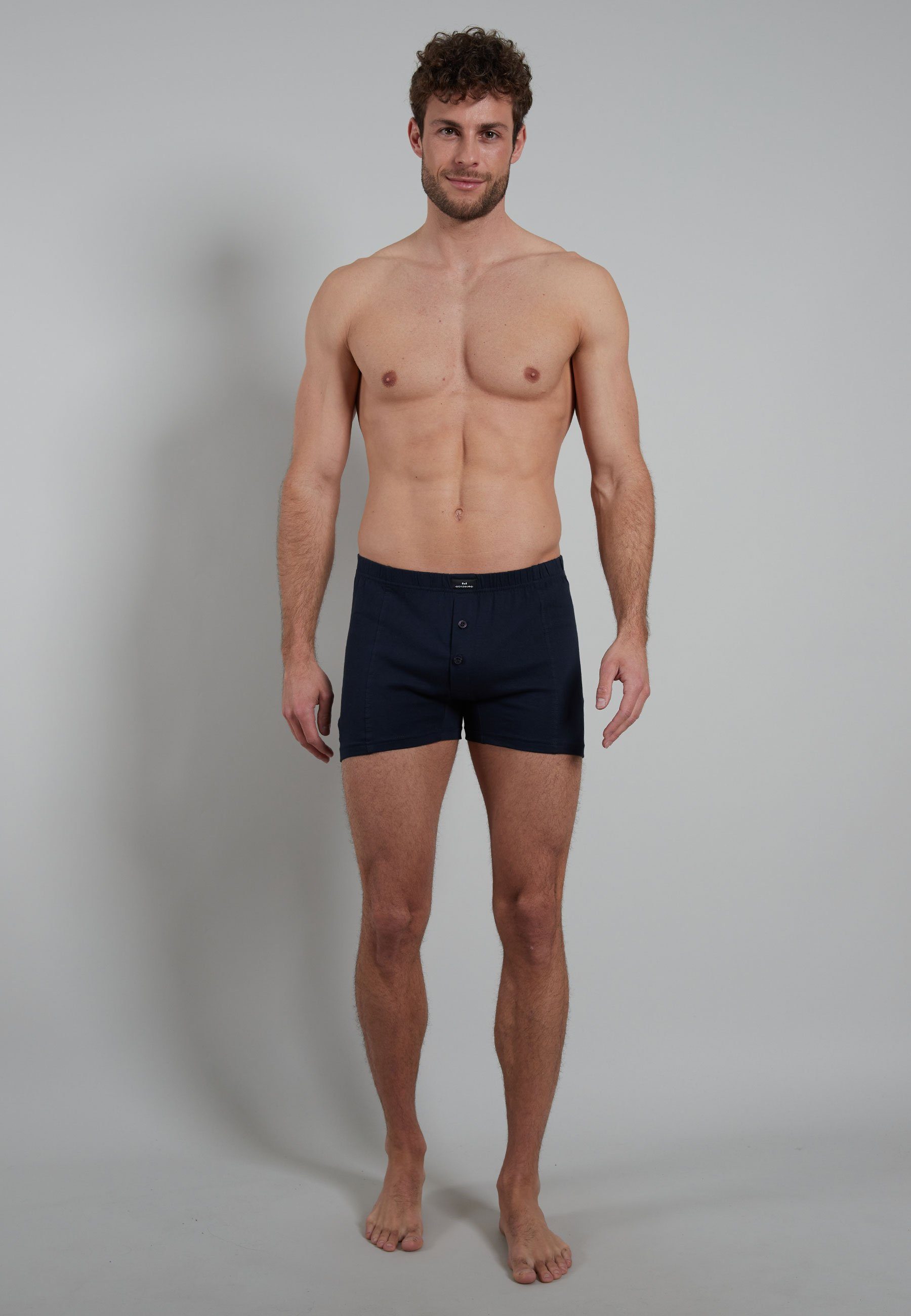 GÖTZBURG Boxershorts GÖTZBURG Herren Boxershort blau günstig online kaufen