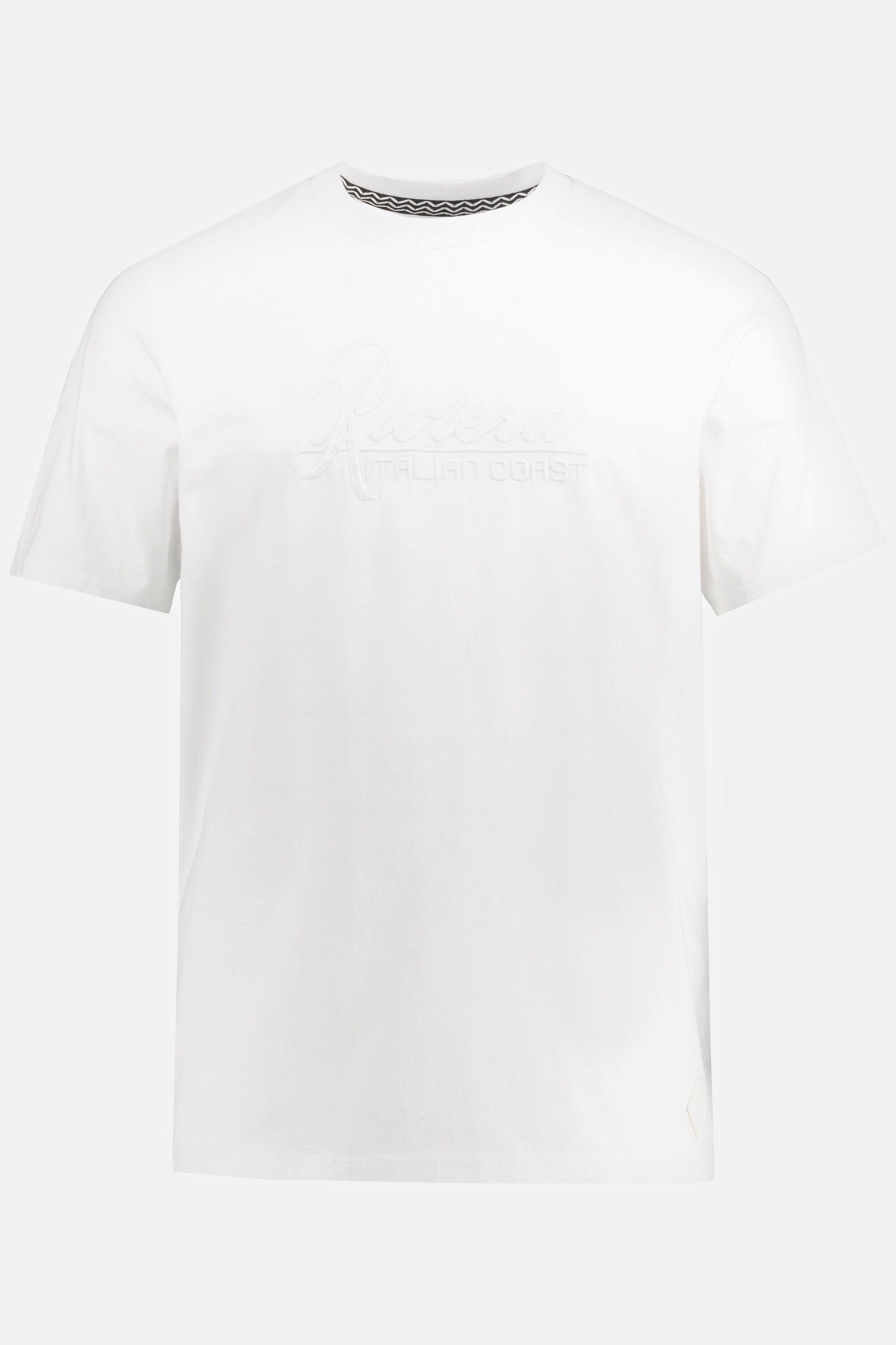 Halbarm T-Shirt schneeweiß große T-Shirt JP1880 Stickerei