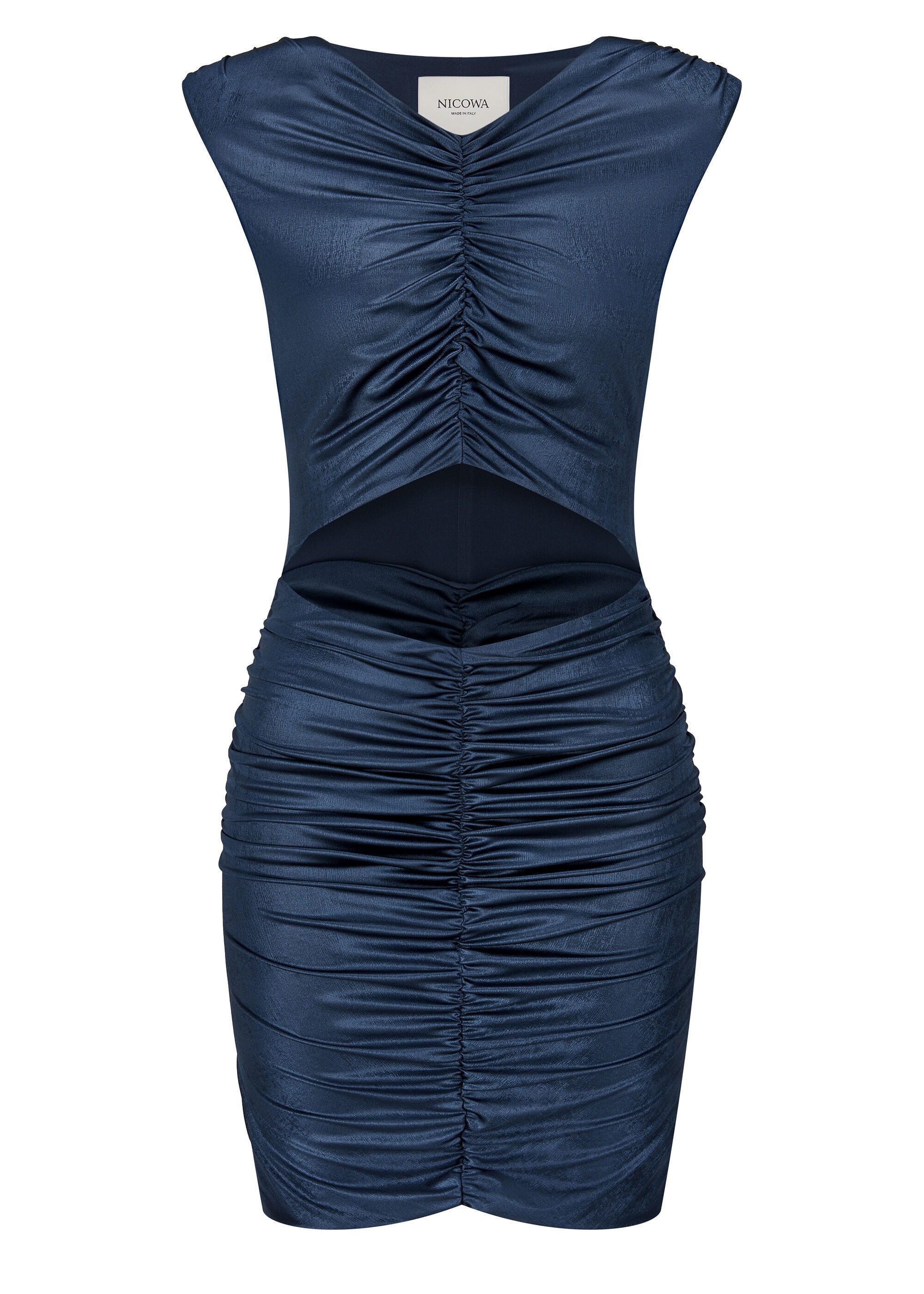 Nicowa Jerseykleid SANOWIA (1-tlg) aus edlem Glanz-Jersey