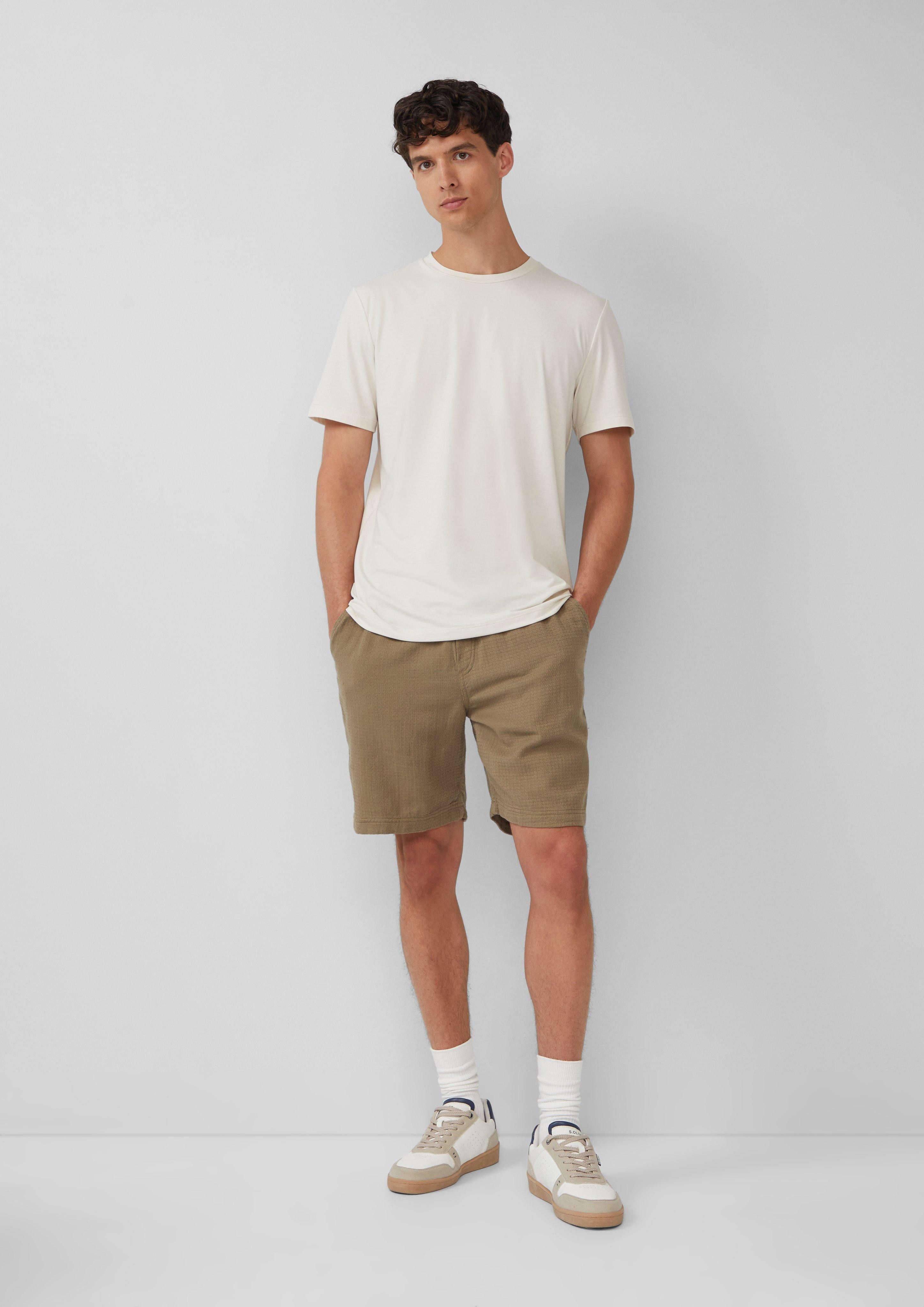 s.Oliver Bermudas Detroit: Strukturierte Baumwoll-Shorts im günstig online kaufen