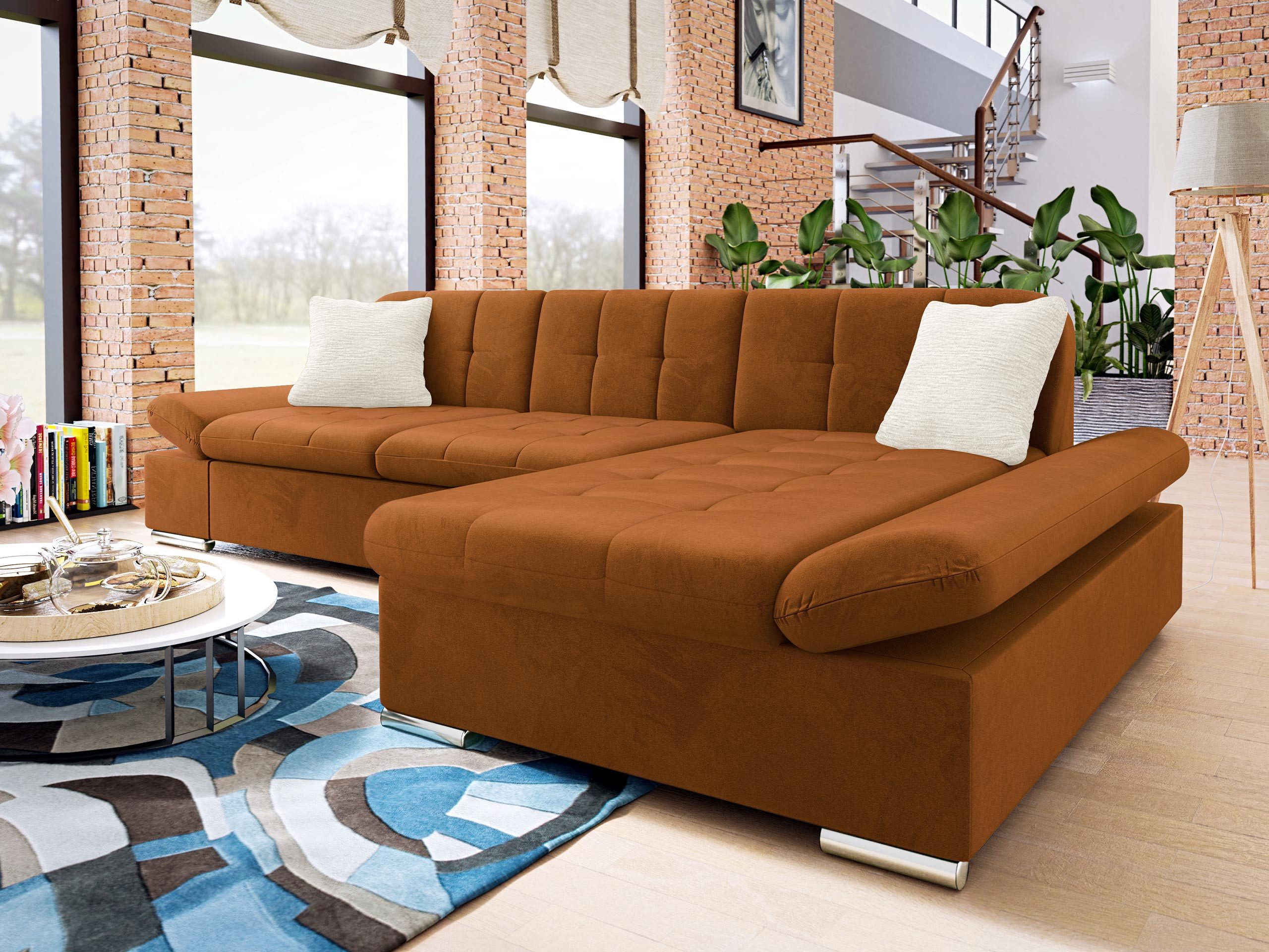 MIRJAN24 Ecksofa Montana Premium, mit Regulierbare günstig online kaufen