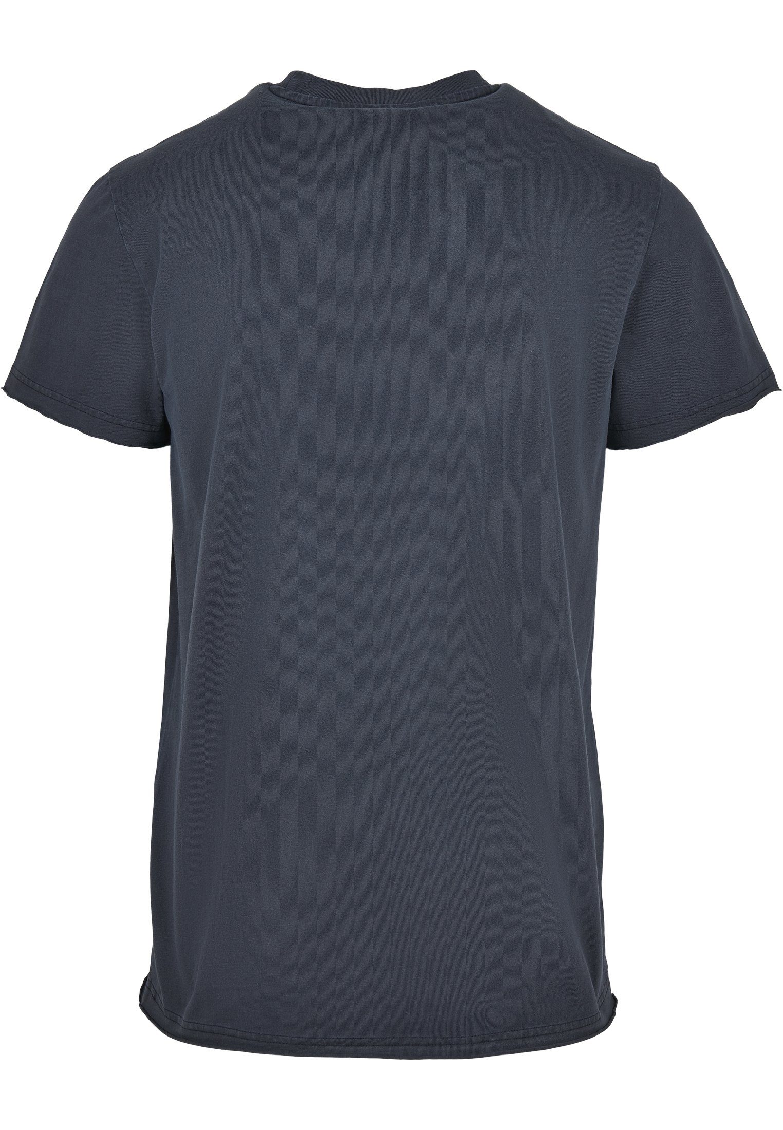 T-Shirt midnightnavy (1-tlg) Pigment Basic CLASSICS Tee Dyed Open Herren Edge URBAN