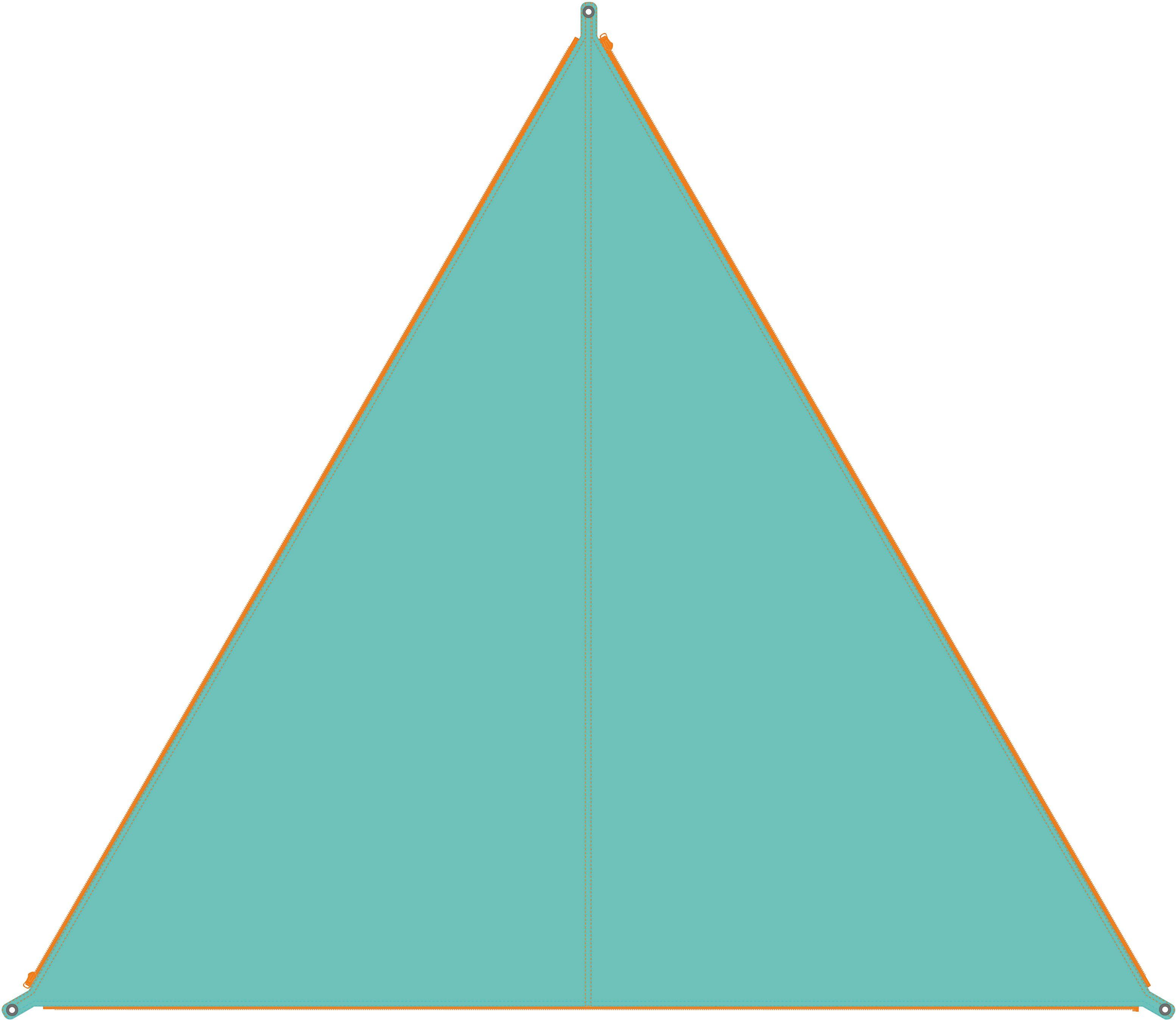 BENT Sonnensegel Zip-Canvas