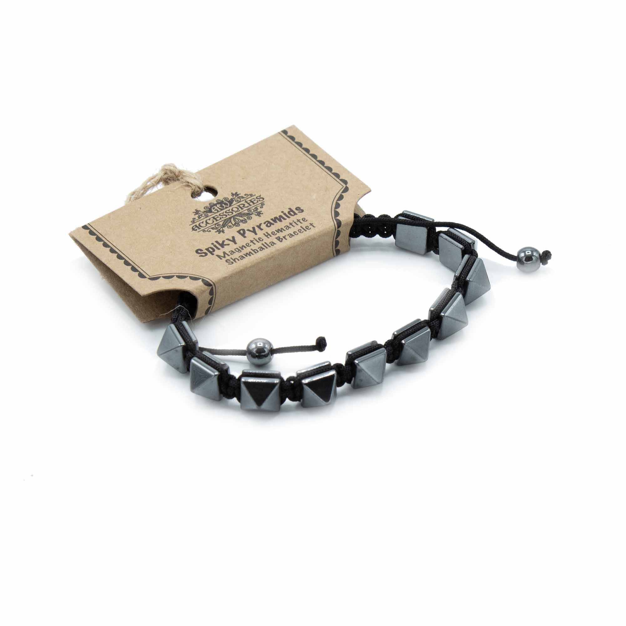 Bali-Homedecor Armband Magnetisches Hämatit-Shamballa-Armband- Stachelige P günstig online kaufen