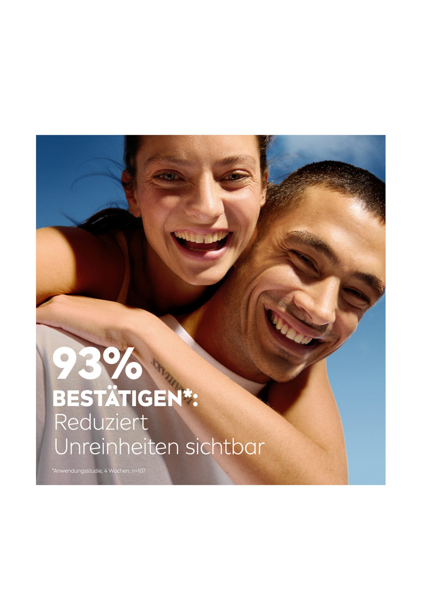 Nivea Gesichtspeeling DERMA SKIN CLEAR Nacht Peeling Serum 2 x 40ml, 2-tlg., Gesichtsreinigung