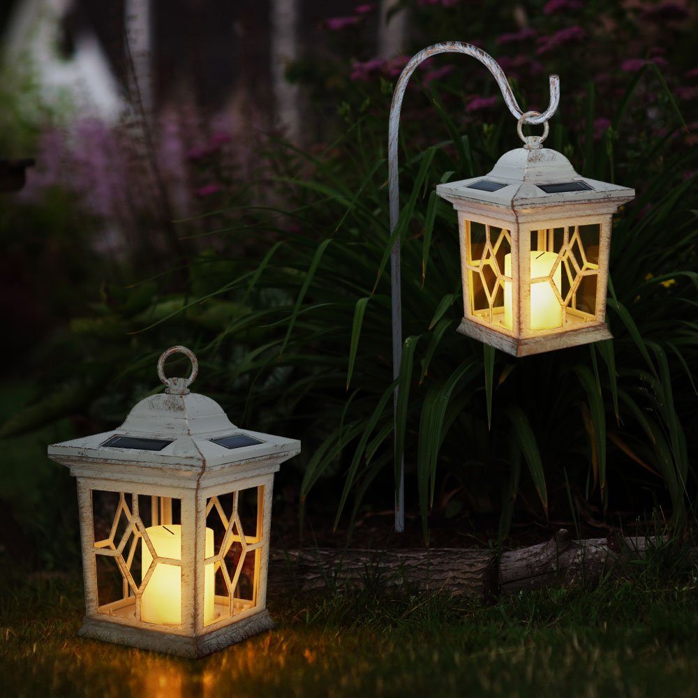 GLOBO LIGHTING LED Solarleuchte, LED-Leuchtmittel fest verbaut, Warmweiß, S günstig online kaufen