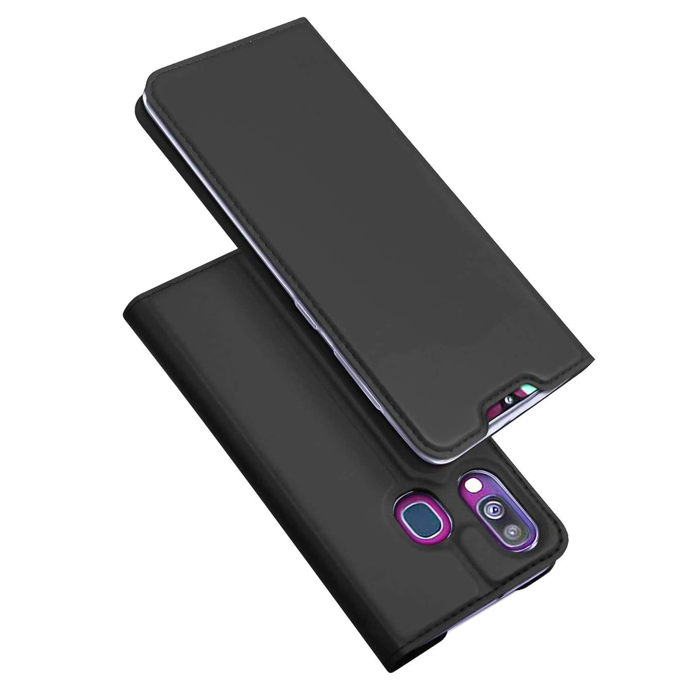 CoolGadget Handyhülle Magnet Case Handy Tasche für Samsung Galaxy A20e 5,8 Zoll, Hülle Klapphülle Ultra Slim Flip Cover für Samsung A20e Schutzhülle – Bild 2 von 5