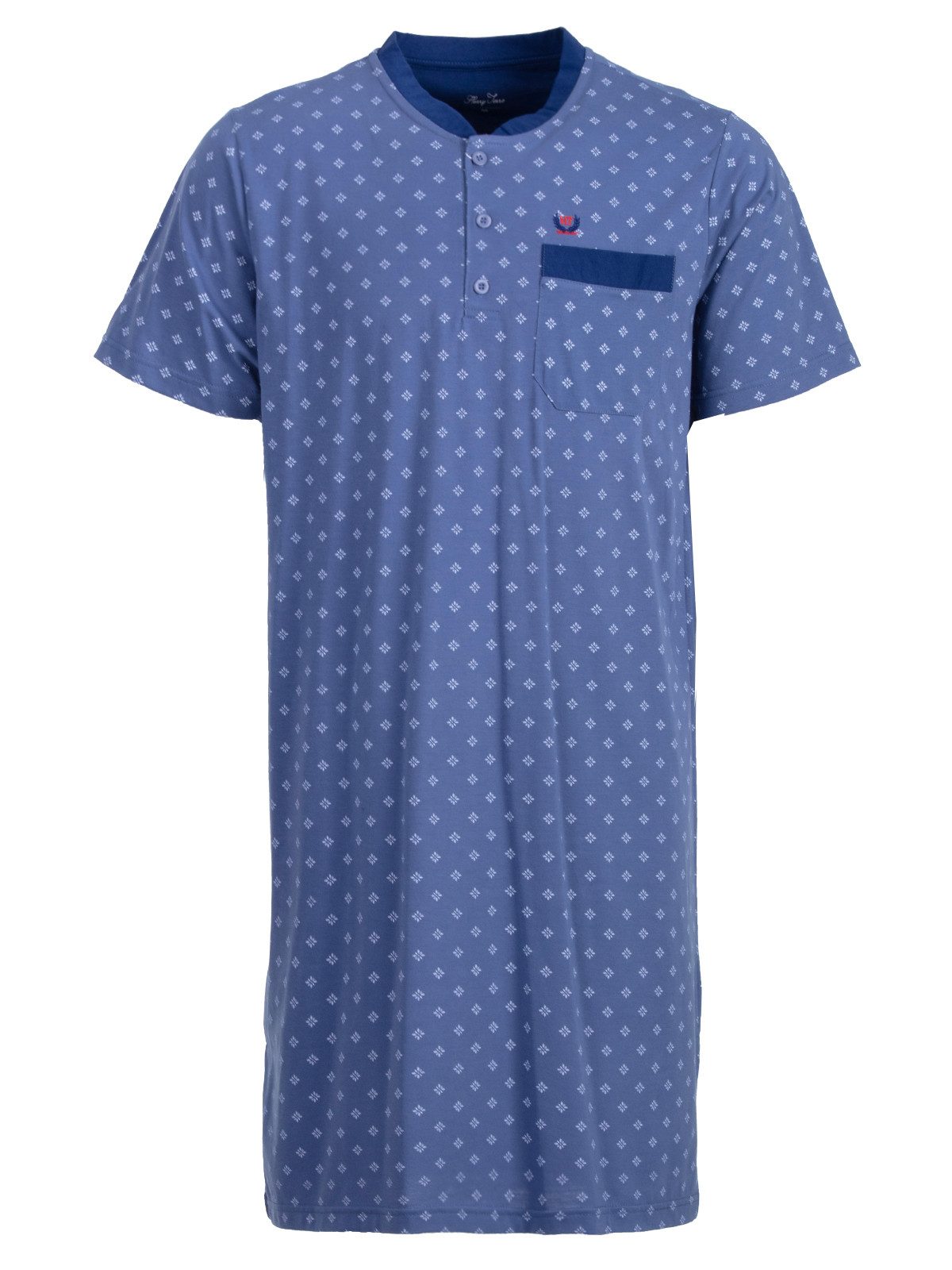 Henry Terre Nachthemd Nachthemd Kurzarm - Diamond Flower günstig online kaufen