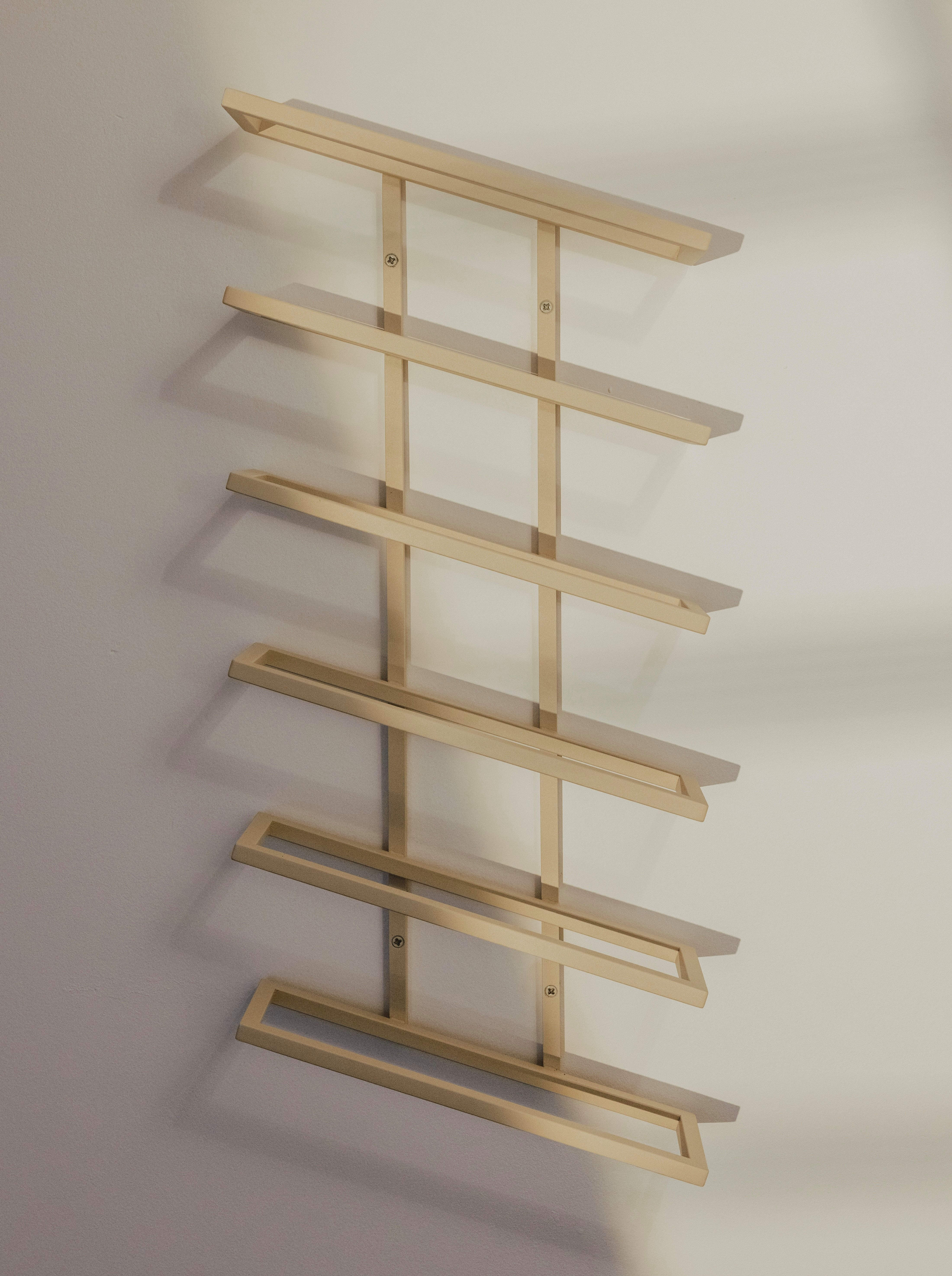 Metallbude Weinregal VINIA, hängendes Flaschenregal, hochwertiges Wand Weinregal