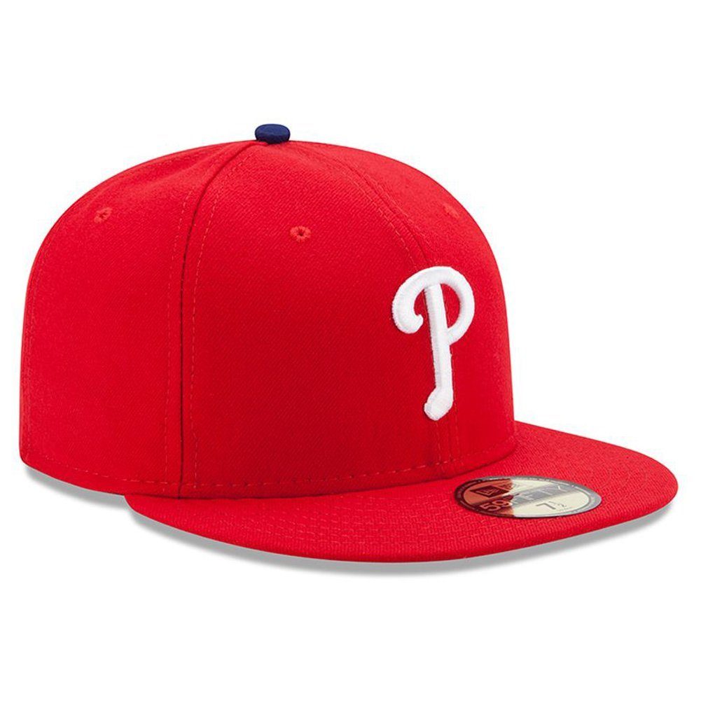 Era Fitted Phillies New Cap 59Fifty ONFIELD Philadelphia AUTHENTIC