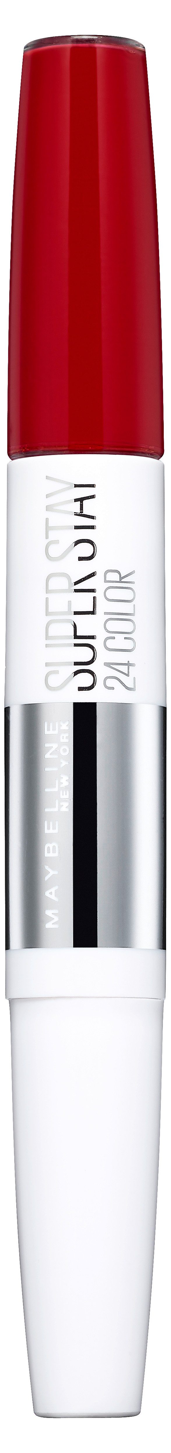 MAYBELLINE NEW YORK Lippenstift SUPER STAY 24H LIPPENSTIFT, für perfekten Halt – bis zu 24H lang