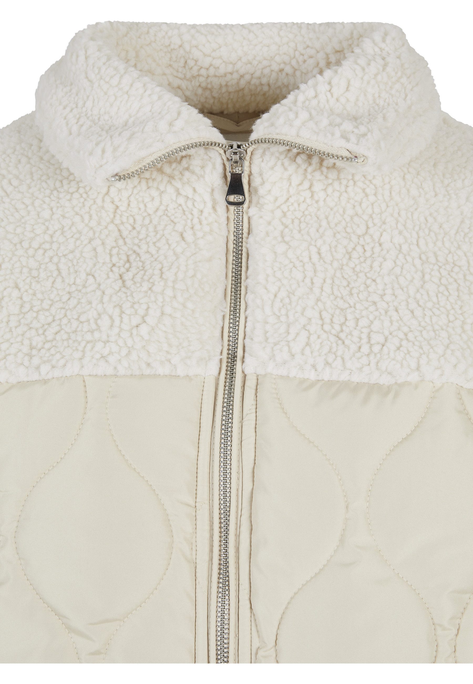 URBAN CLASSICS Winterjacke Urban Classics Damen Ladies Oversized Sherpa Quilted Coat (1-St)