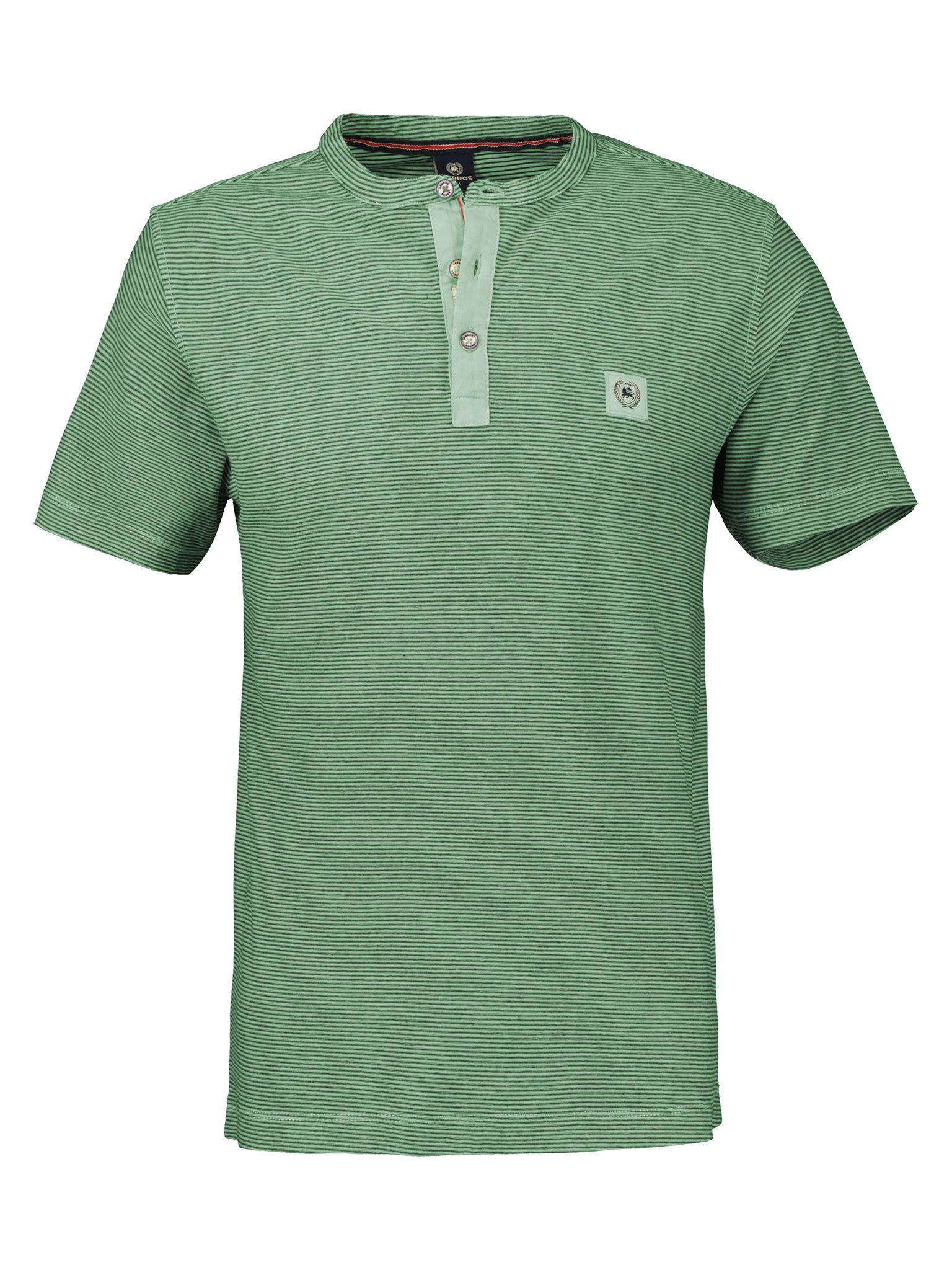 LERROS Kurzarmshirt mit Logostickerei an der günstig online kaufen