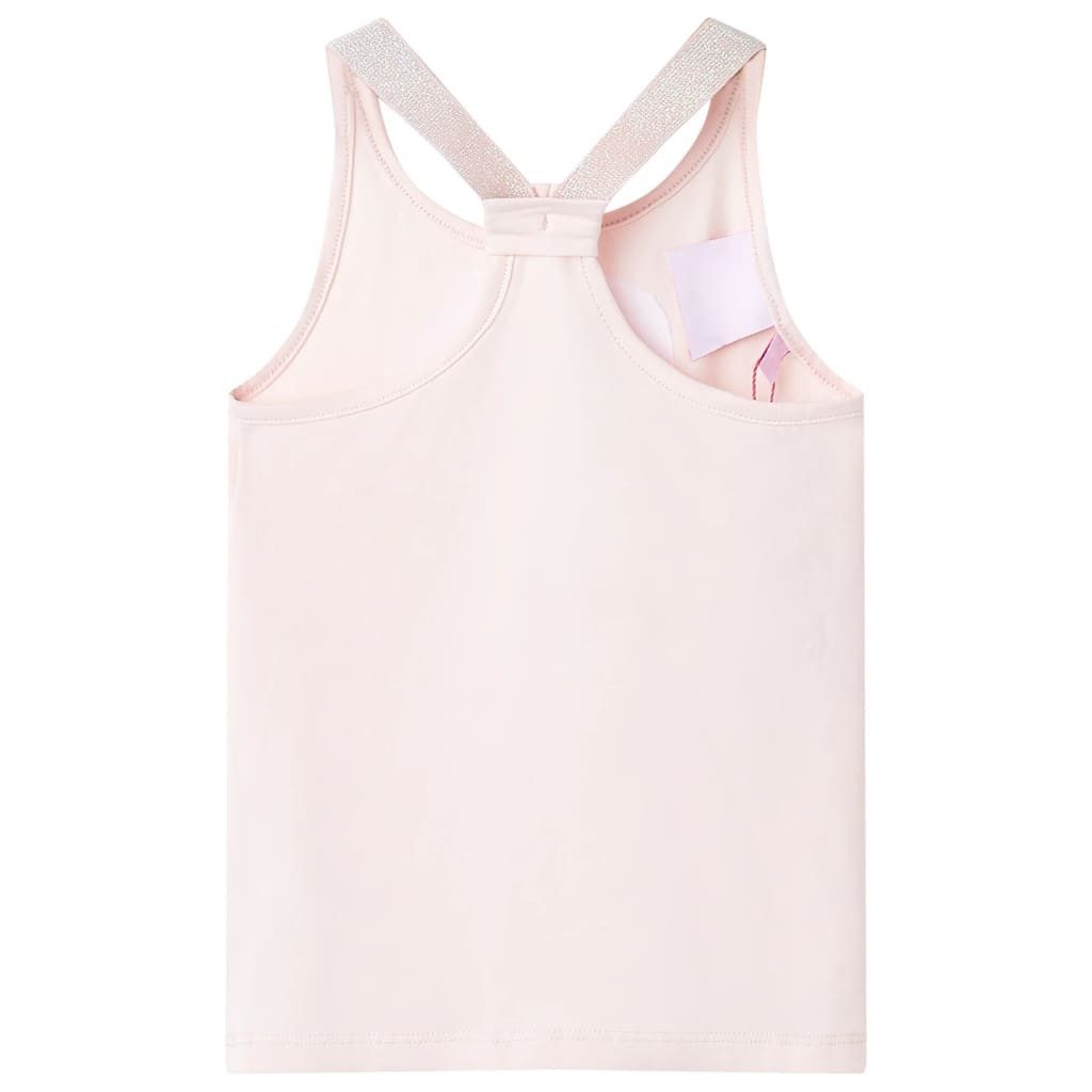 vidaXL Tanktop Kinder-Tanktop Zartrosa 116