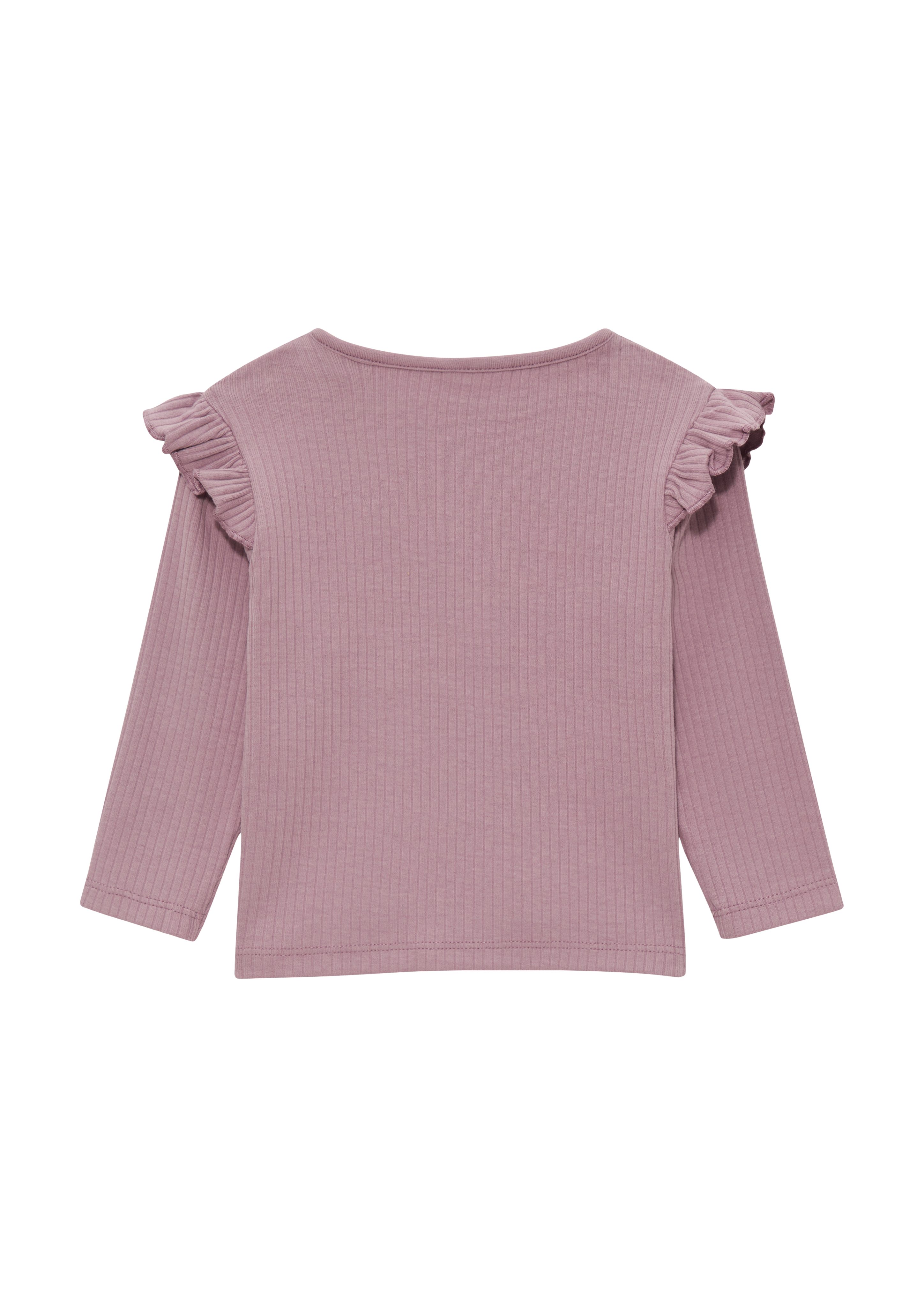 s.Oliver Langarmshirt Longsleeve mit Rippstruktur und günstig online kaufen