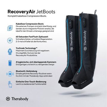Therabody Massagegerät RecoveryAir JetBoots Kompressions-Stiefel Large
