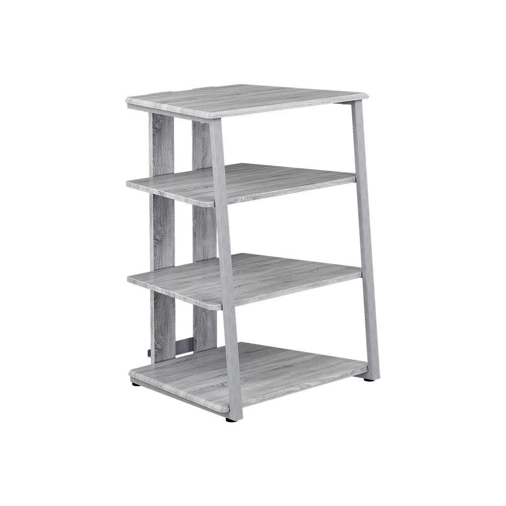 Vicco Bücherregal Tonar, Grau, 61 x 78 cm 4 offene Ablageflächen, 1-tlg.