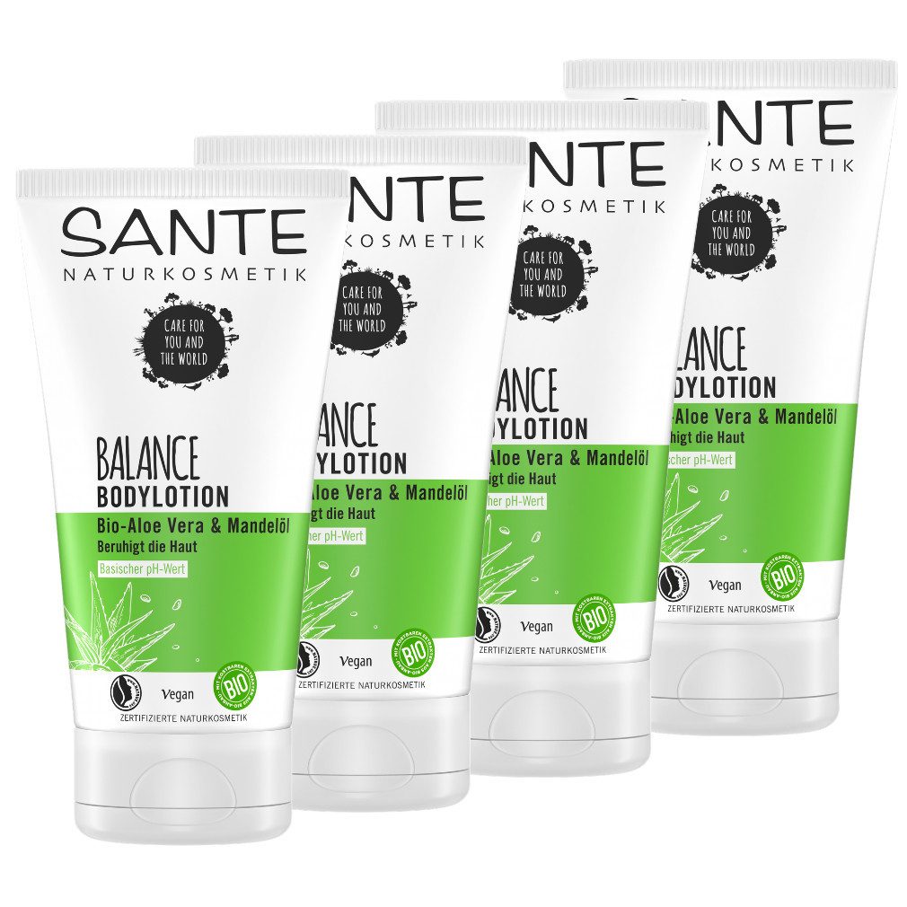 SANTE Bodylotion, 4-tlg.