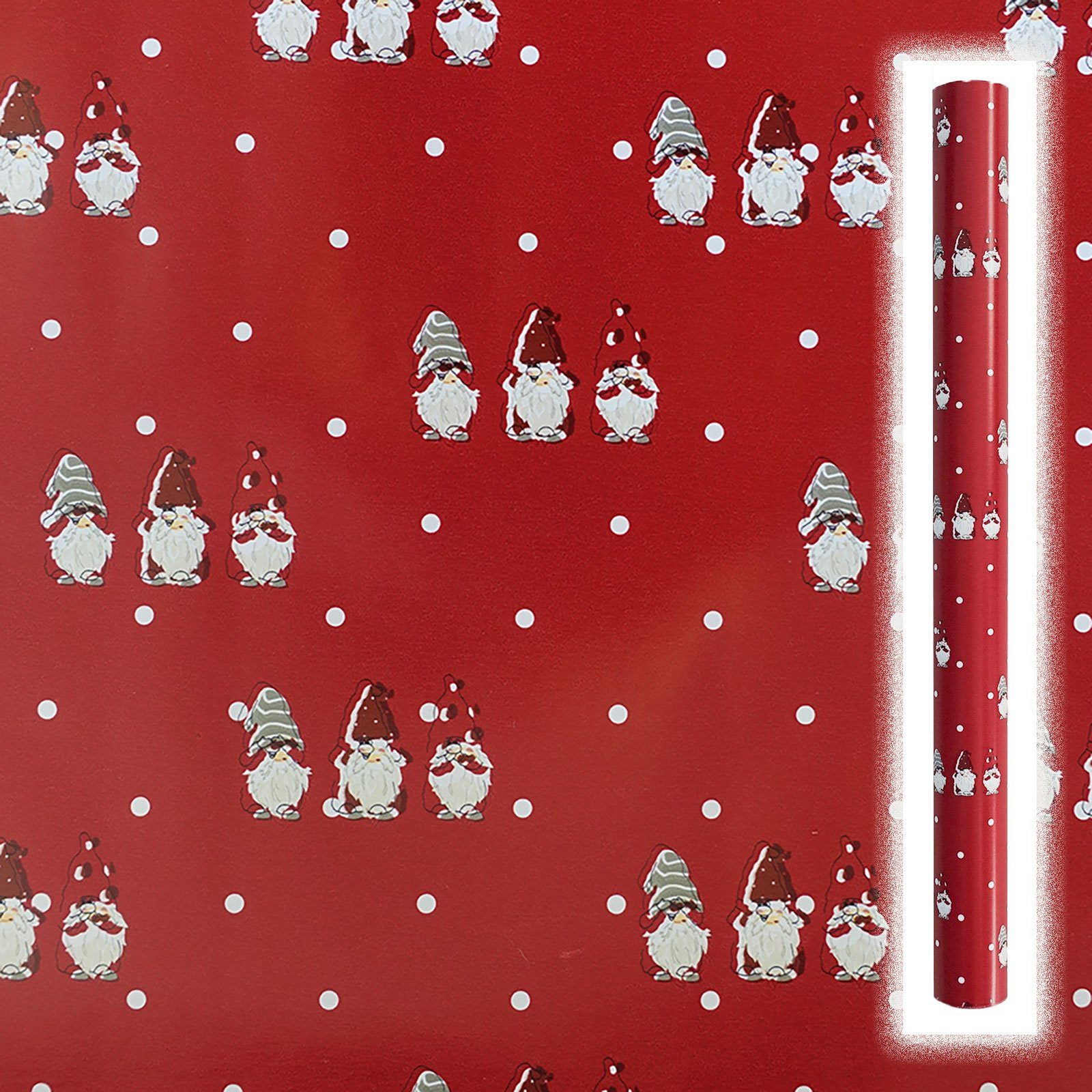 maDDma Geschenkpapier »1 Rolle Premium Geschenkpapier Weihnachten
