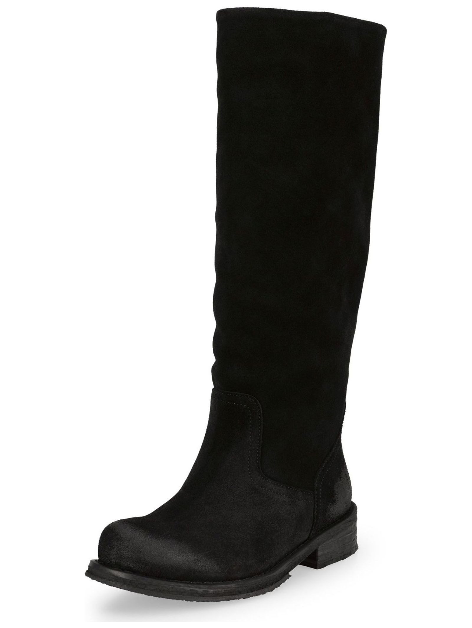 Felmini Wide Fit Stiefel Leder Stiefel günstig online kaufen