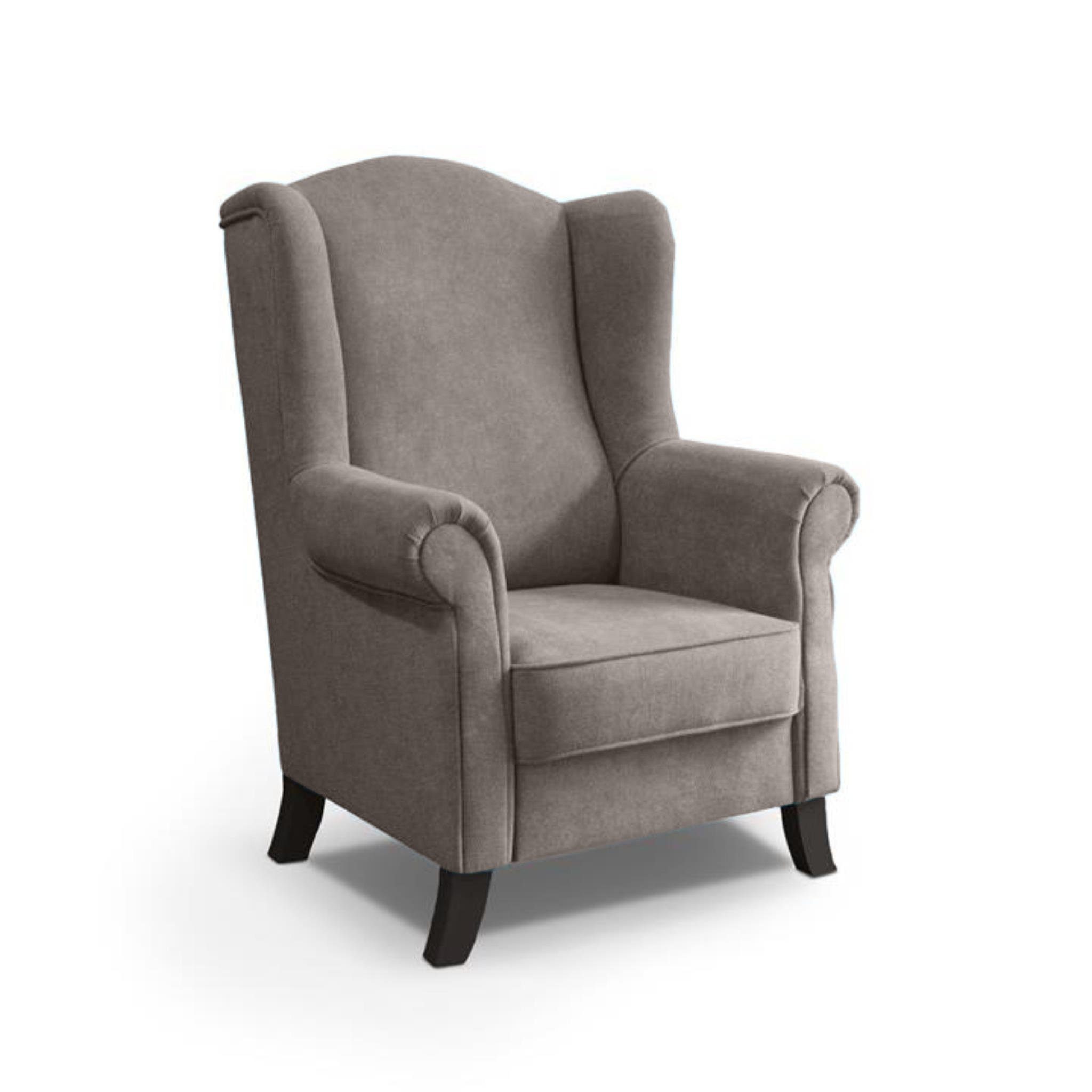 Beautysofa Ohrensessel Sessel Wohnzimmersessel Fernsehsessel LEONARDO günstig online kaufen