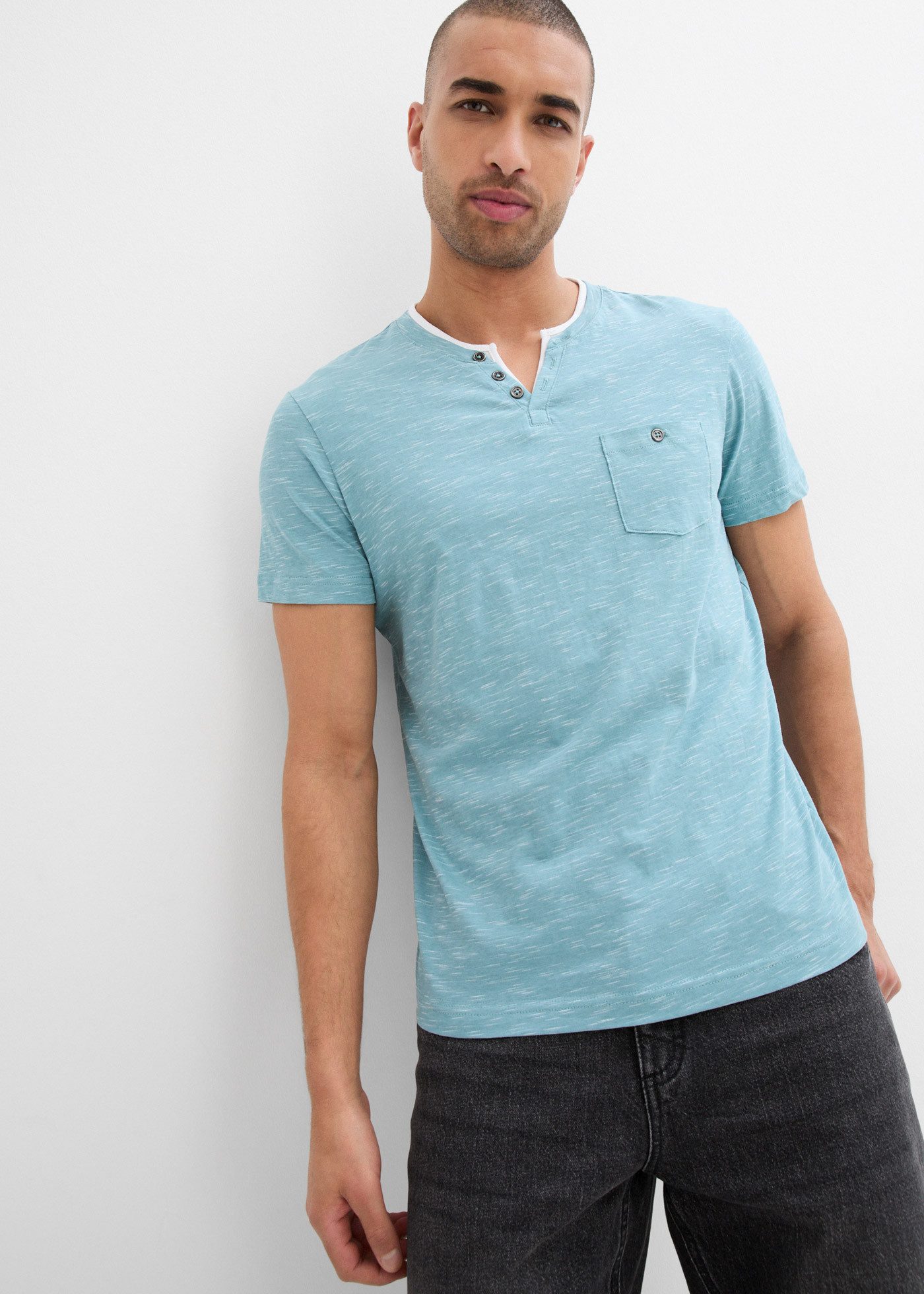 bonprix 2-in-1-Shirt 2 in 1 Shirt, Kurzarm