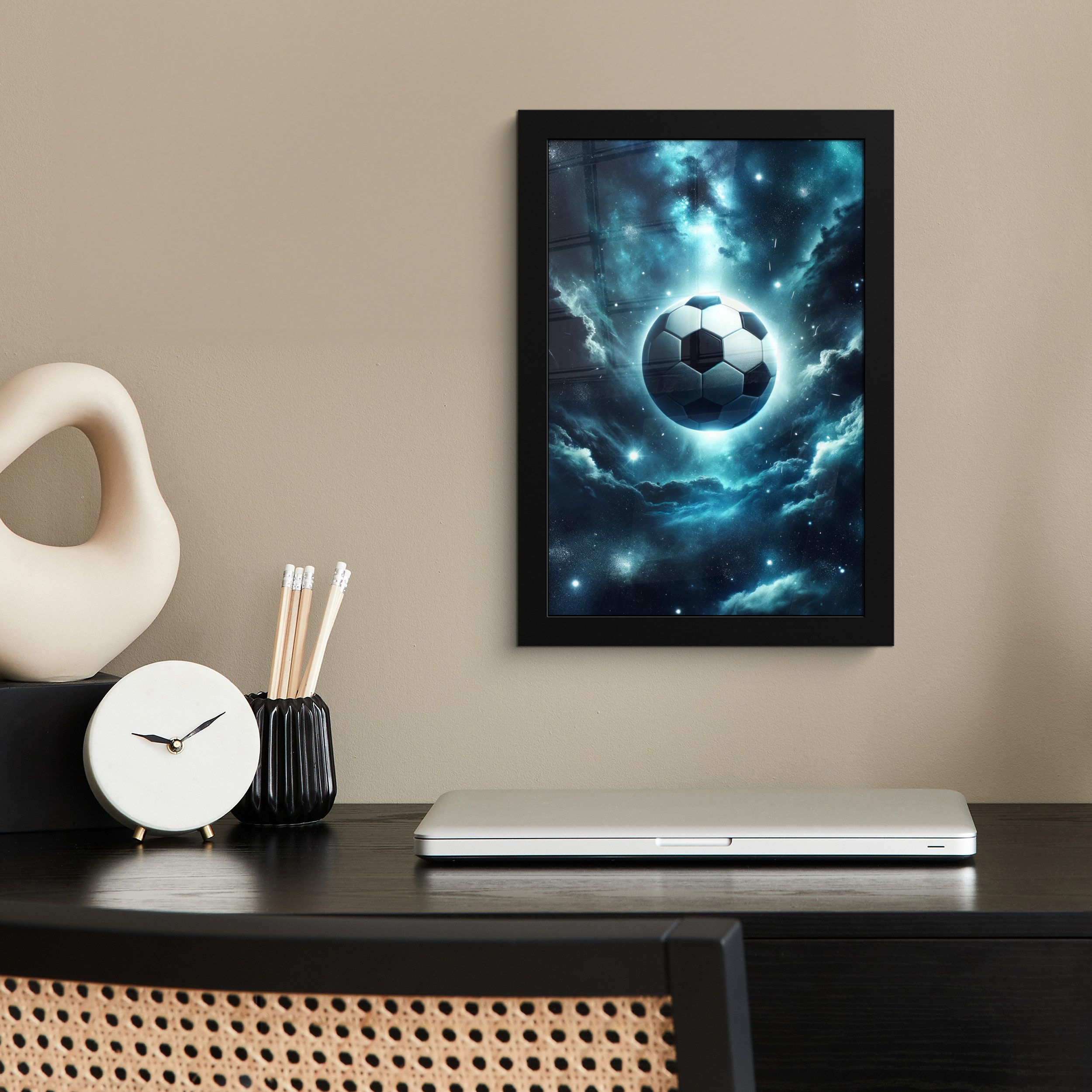 MuchoWow Poster Fußball - Galaxie - günstig online kaufen
