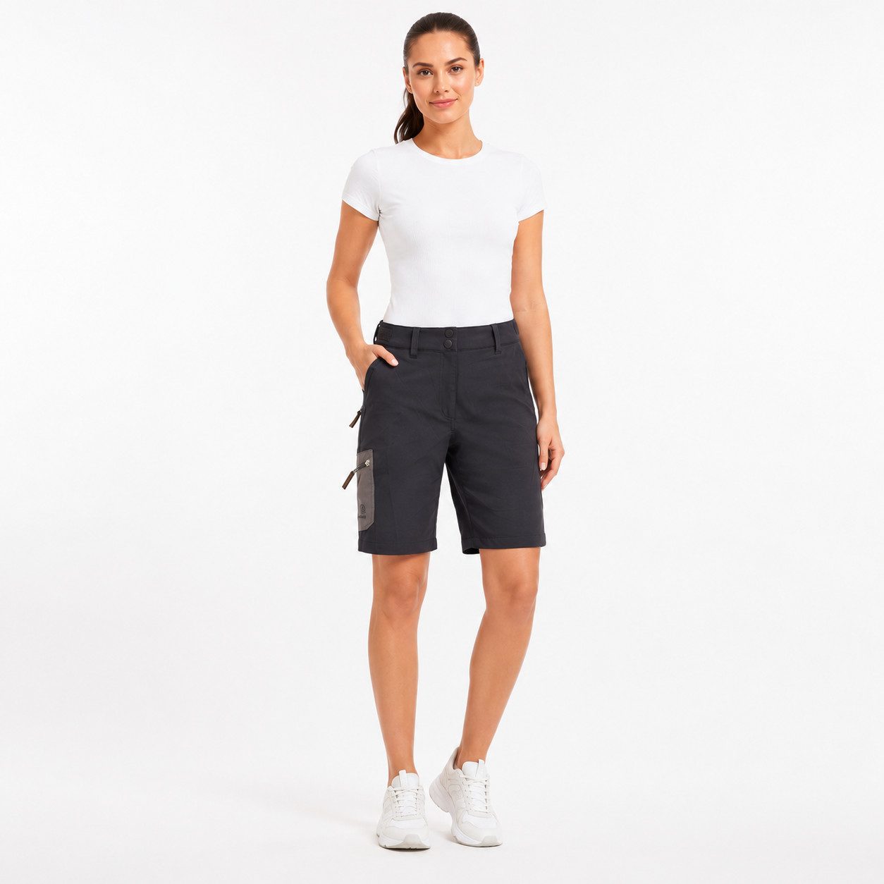Gipfelglück Trekkingshorts Wander-Shorts Helma mit elastischem Bund