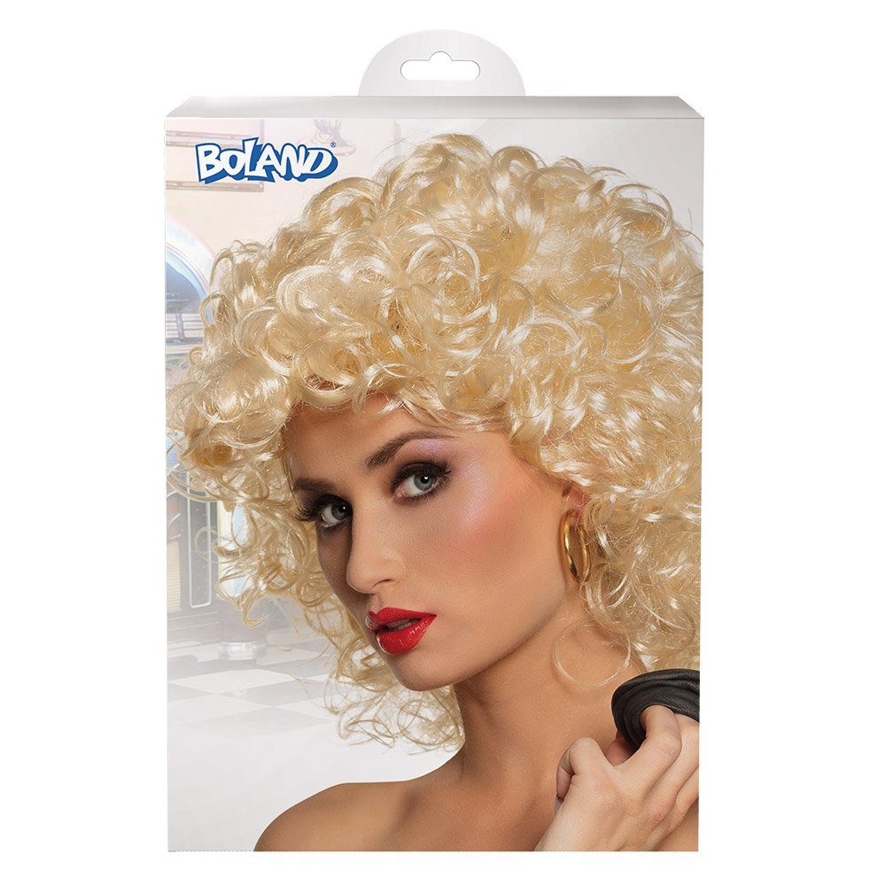 Boland Kostüm-Perücke Damen Locken Perücke 'Sandy' - 86325, Blond