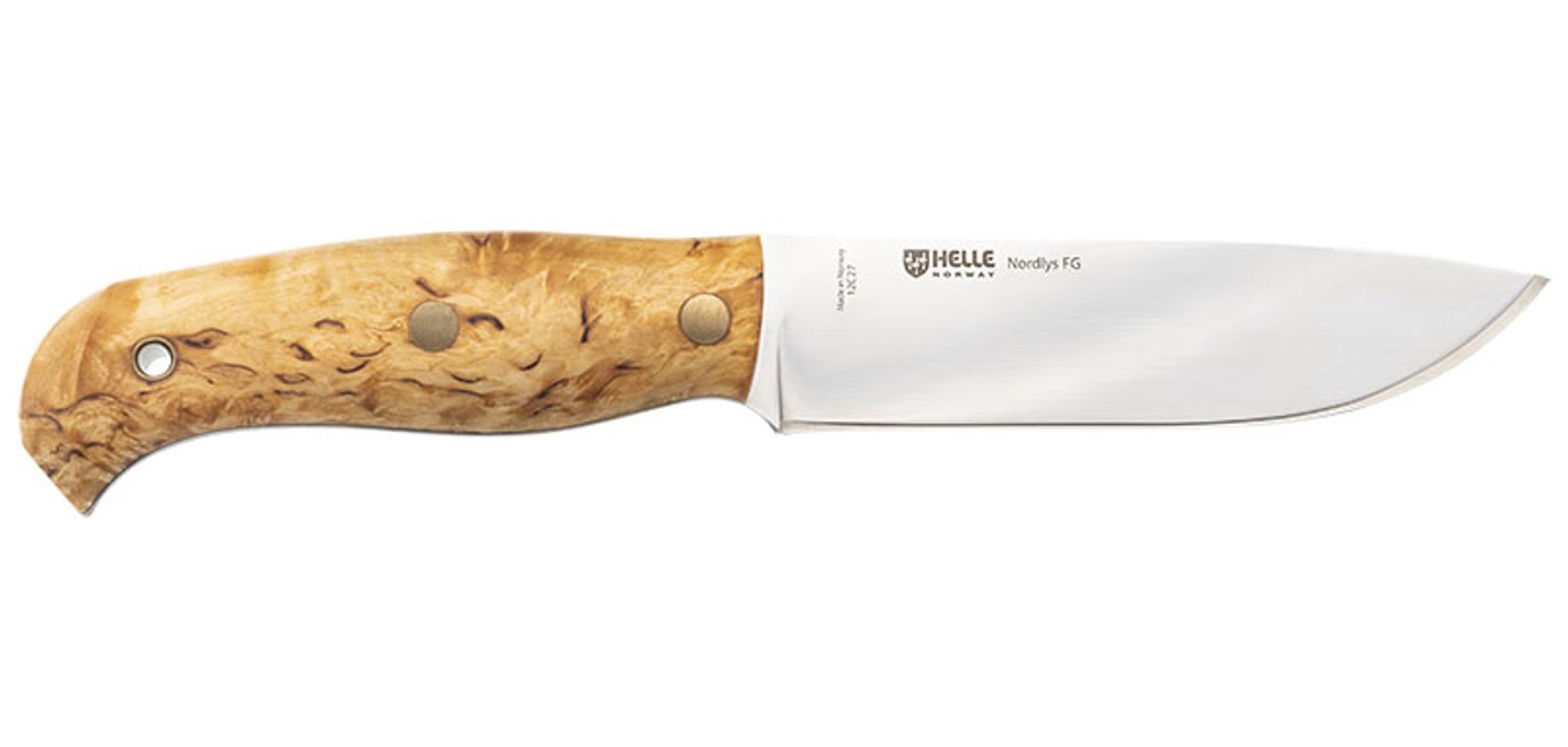 Helle Taschenmesser Helle Nordlys FG 1671 (Flat Grind), 12C27