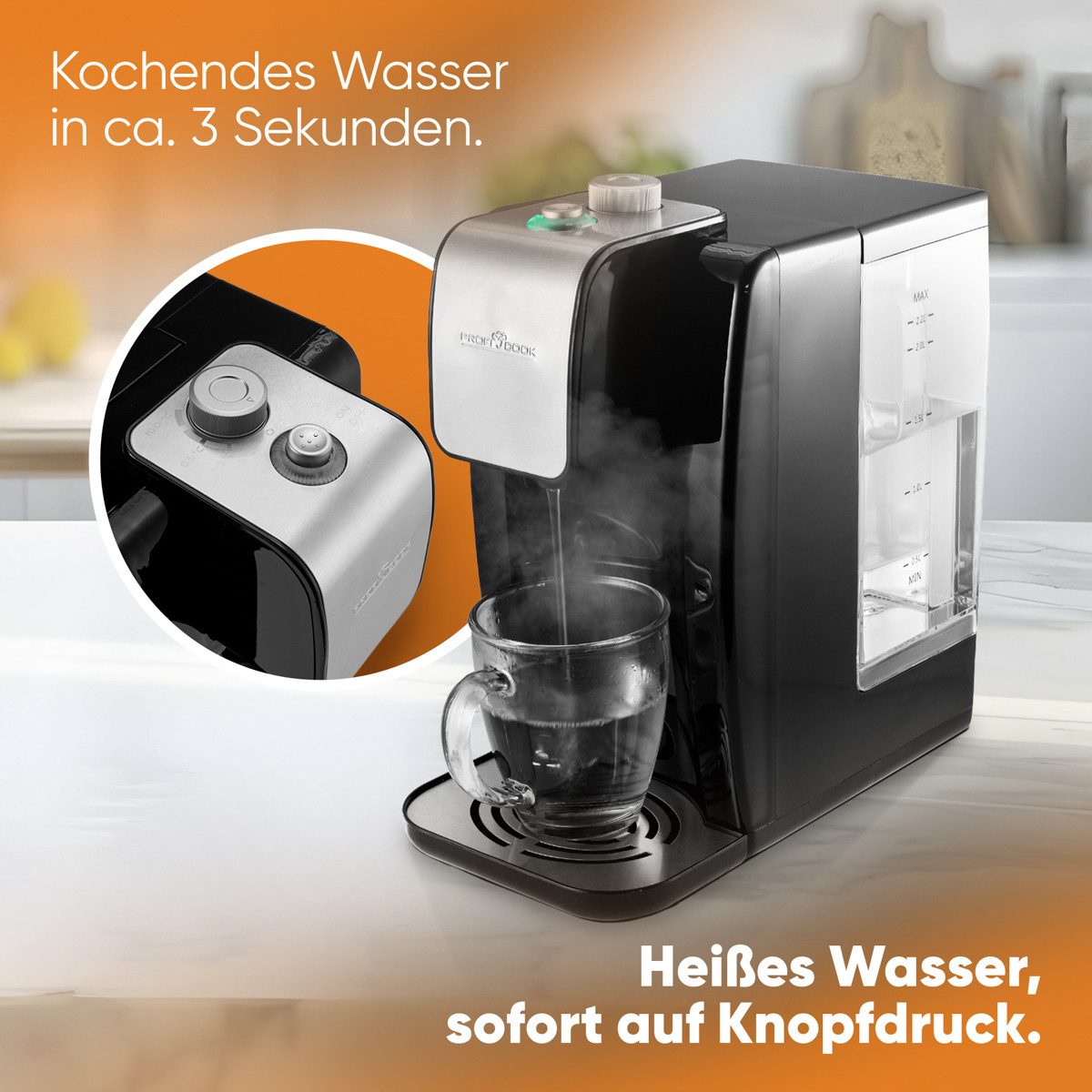 ProfiCook Heißwasserspender PC-HWS 1168
