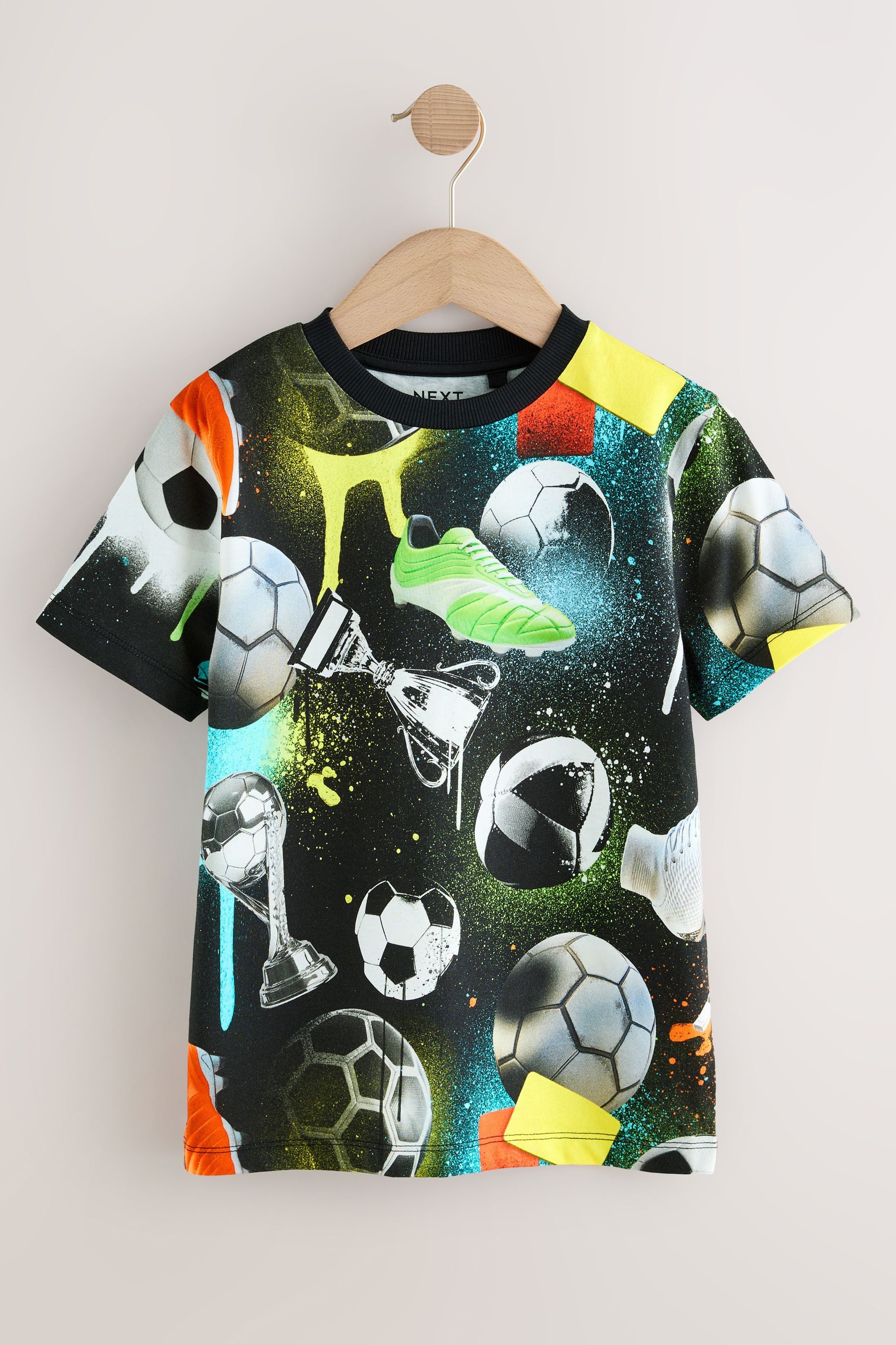 Black/Multi Football