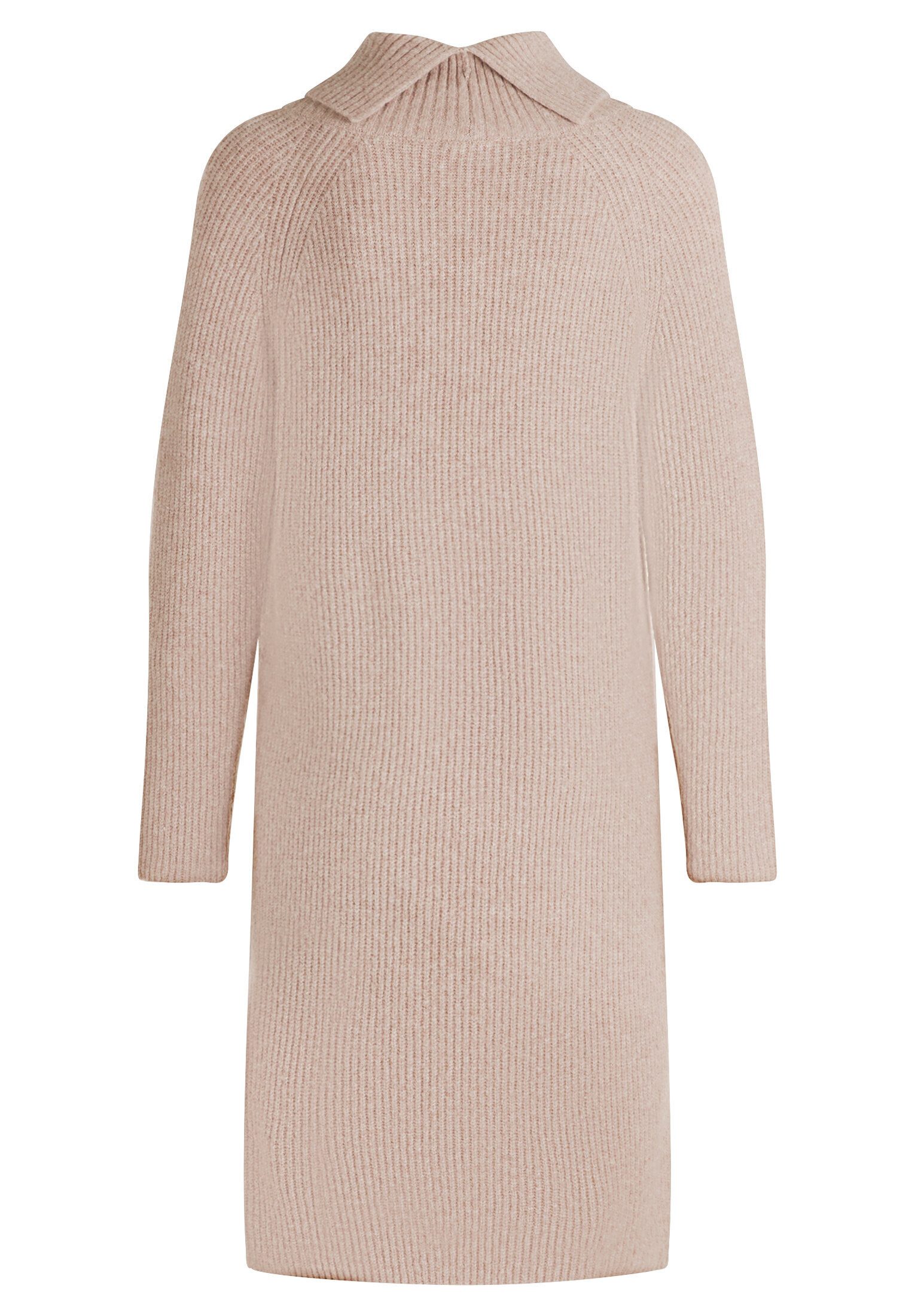 Cartoon Strickkleid Damen mit Turtle Neck