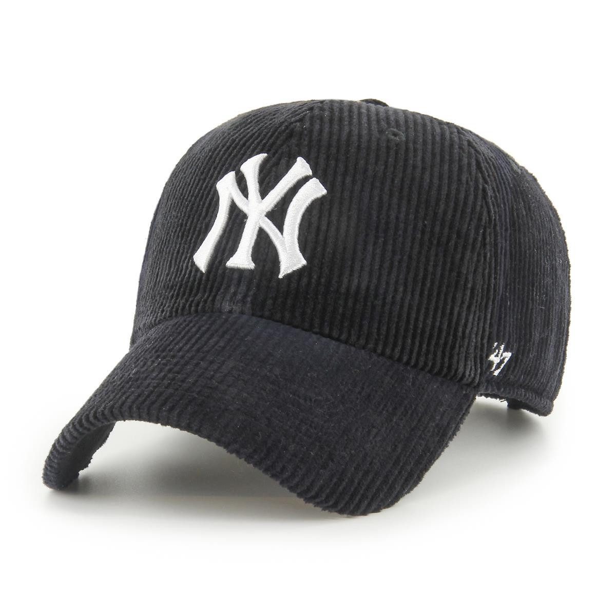 '47 Brand Baseball Cap '47 Brand MLB New York Yankees Thick Cord Cap 47 CLEAN UP (Basecap)
