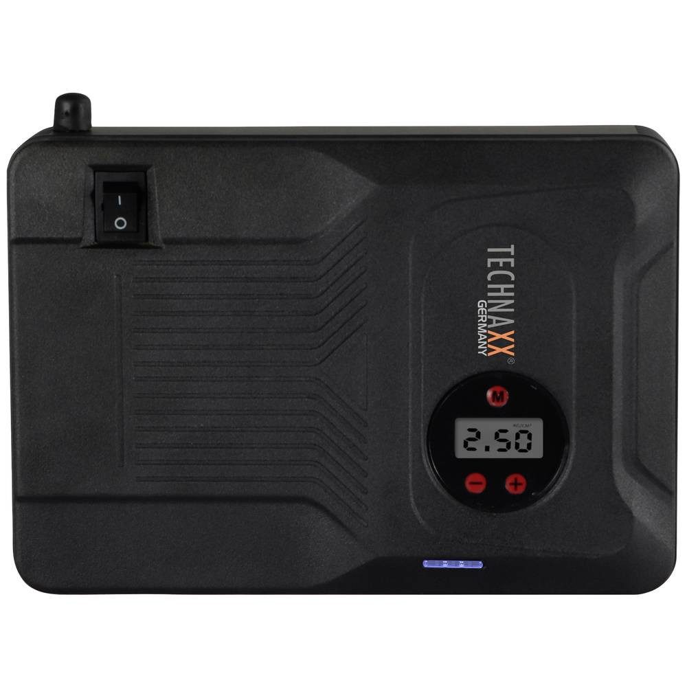 Technaxx 4-in-1 Multifunktionaler Jump Starter & Energiestation, Arbeitsleuchte, Elektronikschutz, Ladezustandsanzeige, SOS-Signalleuch