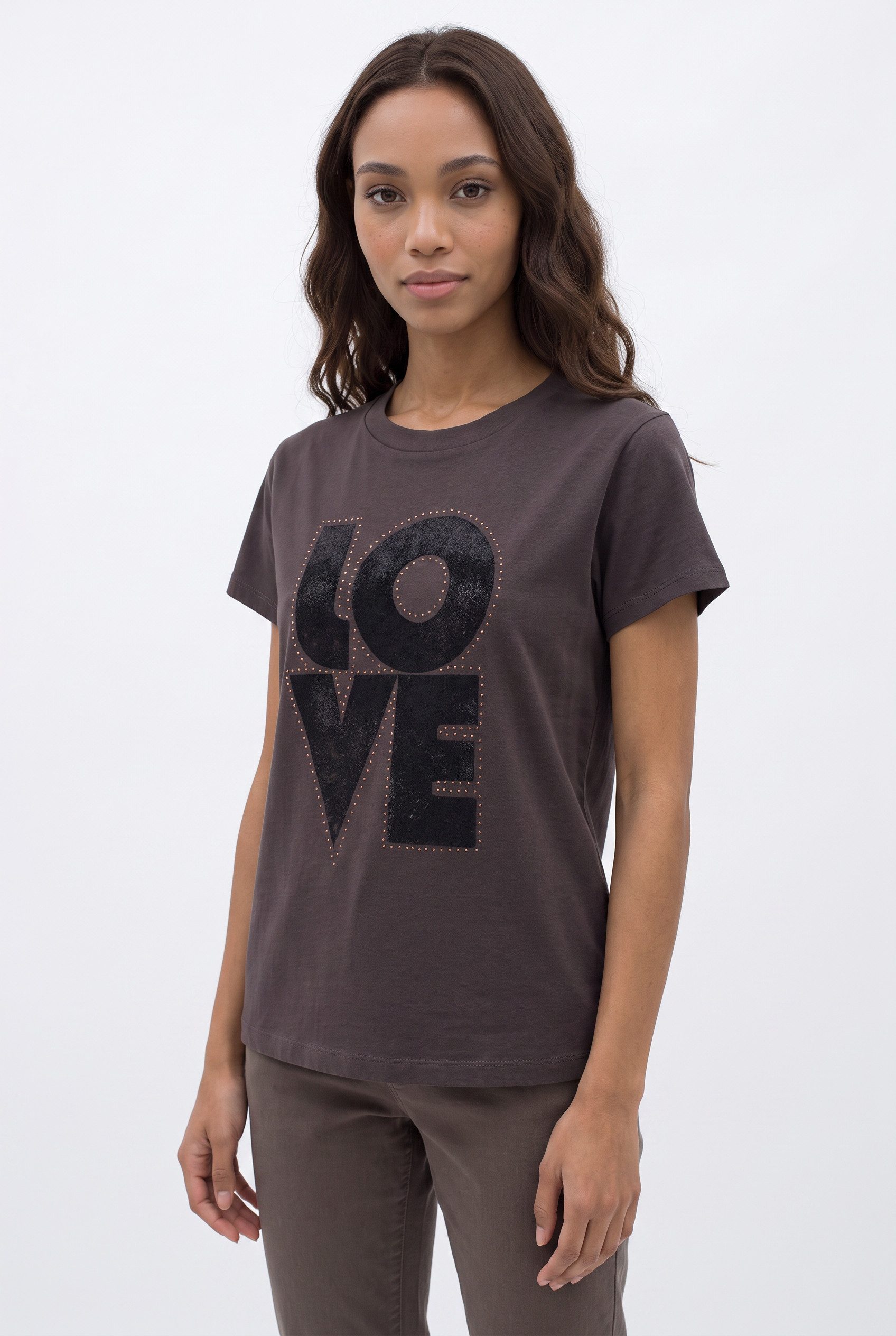 Pepe Jeans T-Shirt BEATRISA mit Frontprint, Rundhals