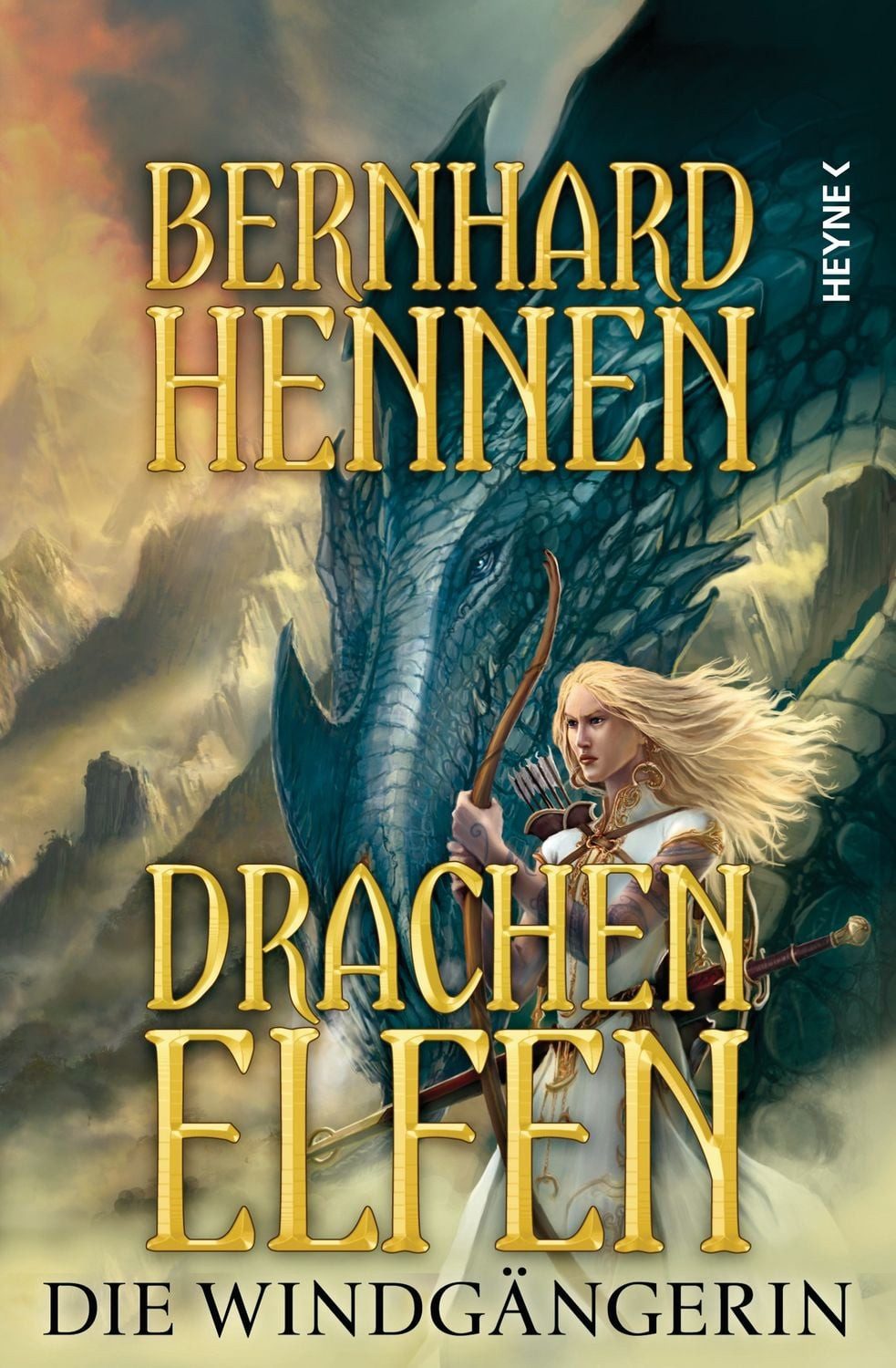 Die Windgängerin / Drachenelfen Band 2 / Bernhard Hennen