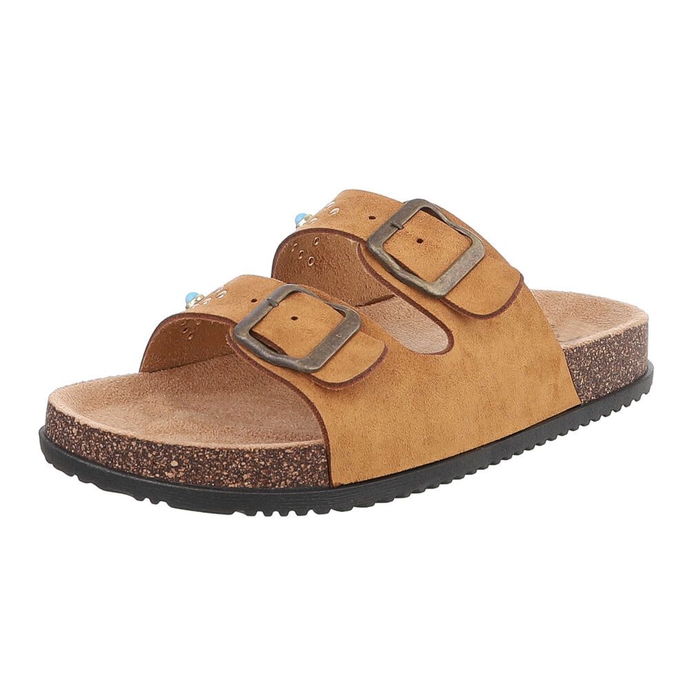 Ital-Design Bequeme Sandalen mit verstellbaren Riemen für Damen Pantolette günstig online kaufen