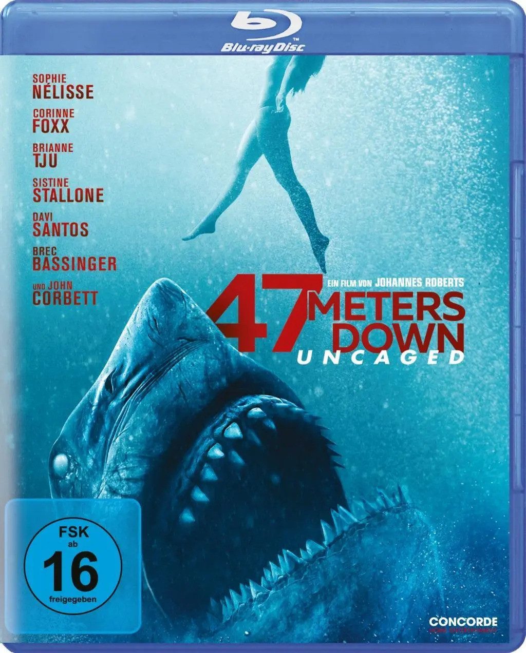 Concorde Home Blu-ray 47 Meters Down - Uncaged