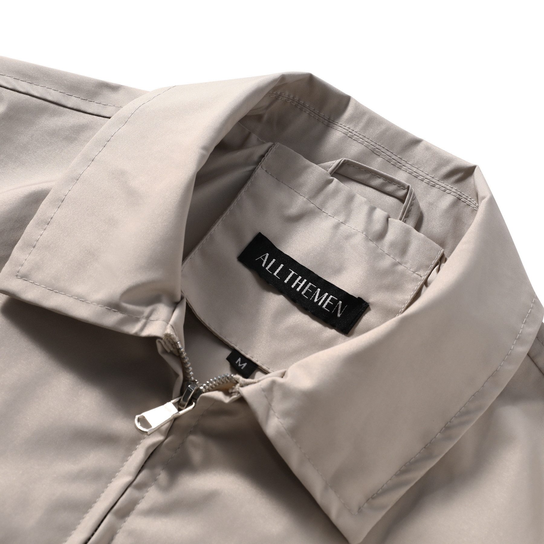 Allthemen Bomberjacke Bomberjacke Herren Relaxed Fit Herbstjacke mit Reverskragen Freizeit