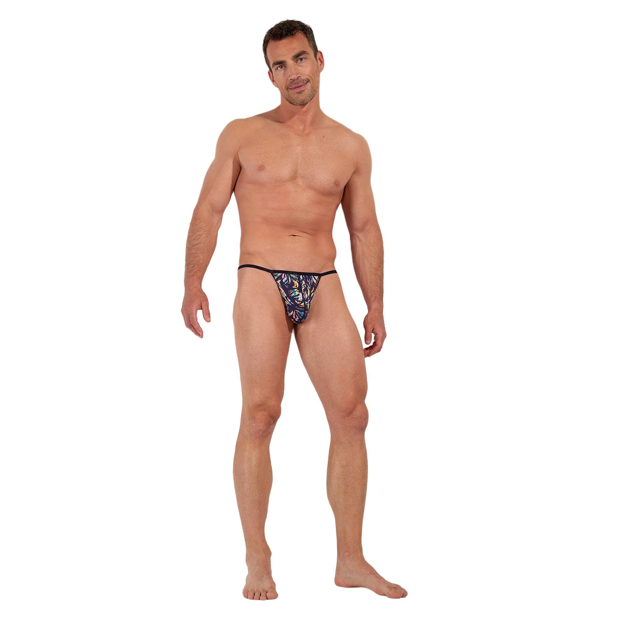 Hom Tanga Herren String 1er Pack Polyamid G-String Viscaya (Packung, 1er Pack)