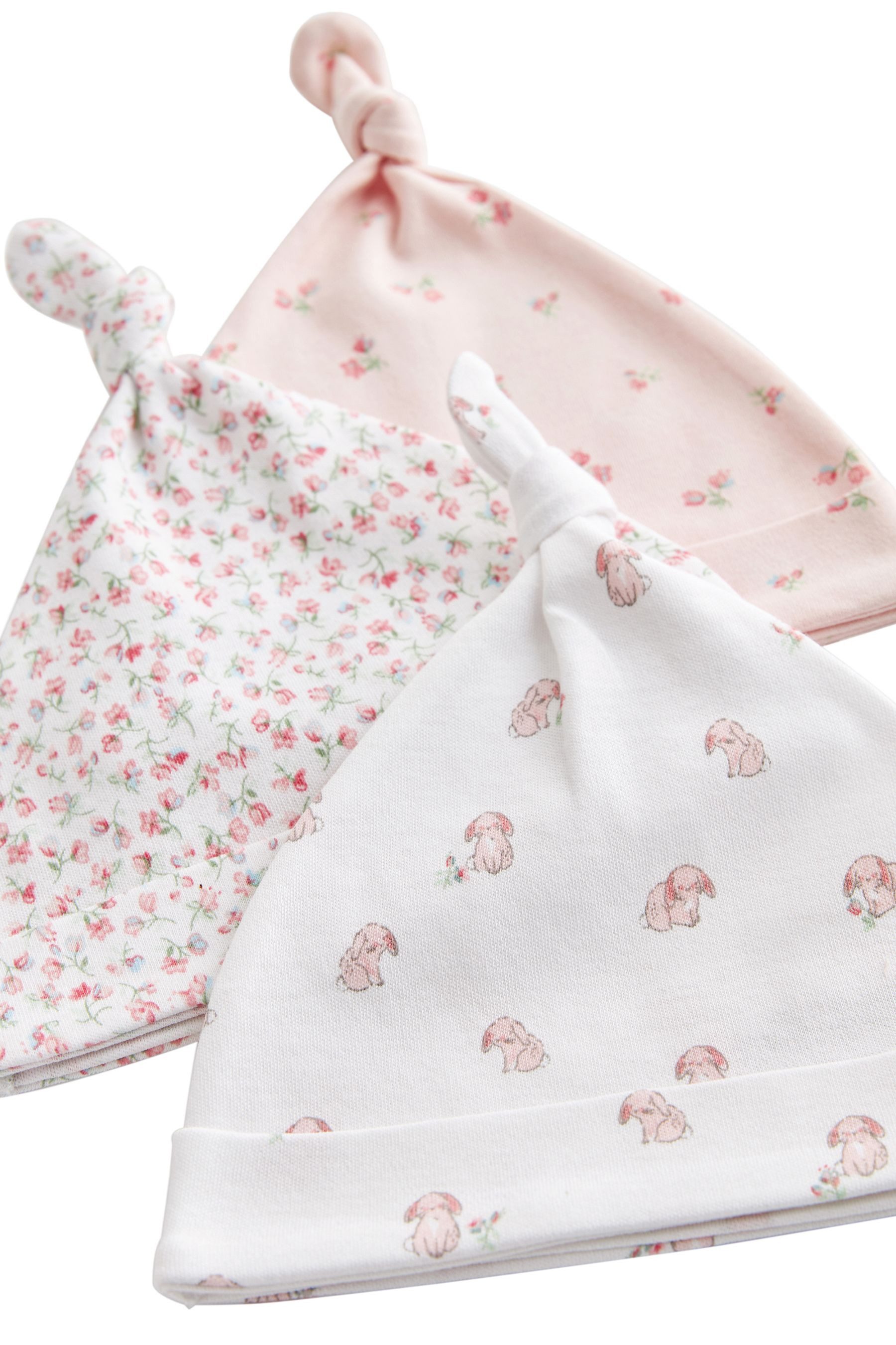 Next First Hat Baby Knotted Hat in a Pack of 3 (3-Piece)