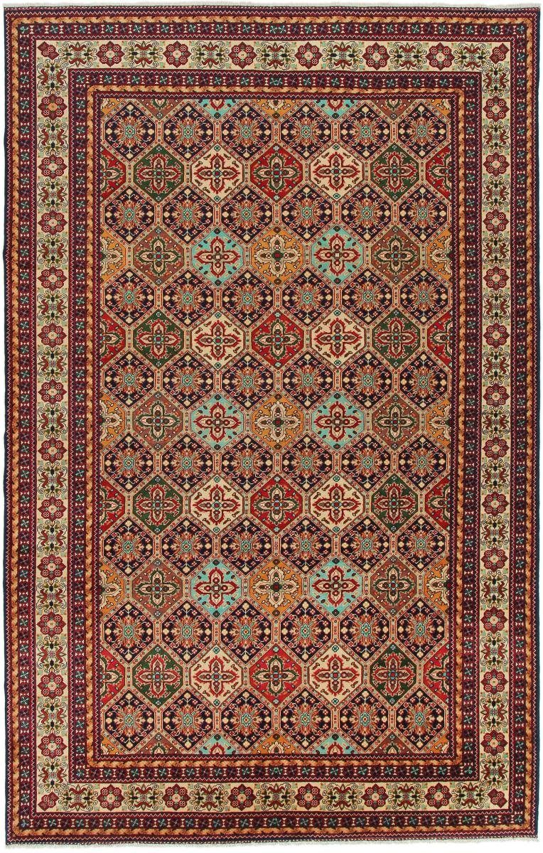 Orientteppich Afghan Mauri 202x315 Handgeknüpfter Orientteppich, Nain Trading, rechteckig, Höhe: 6 mm