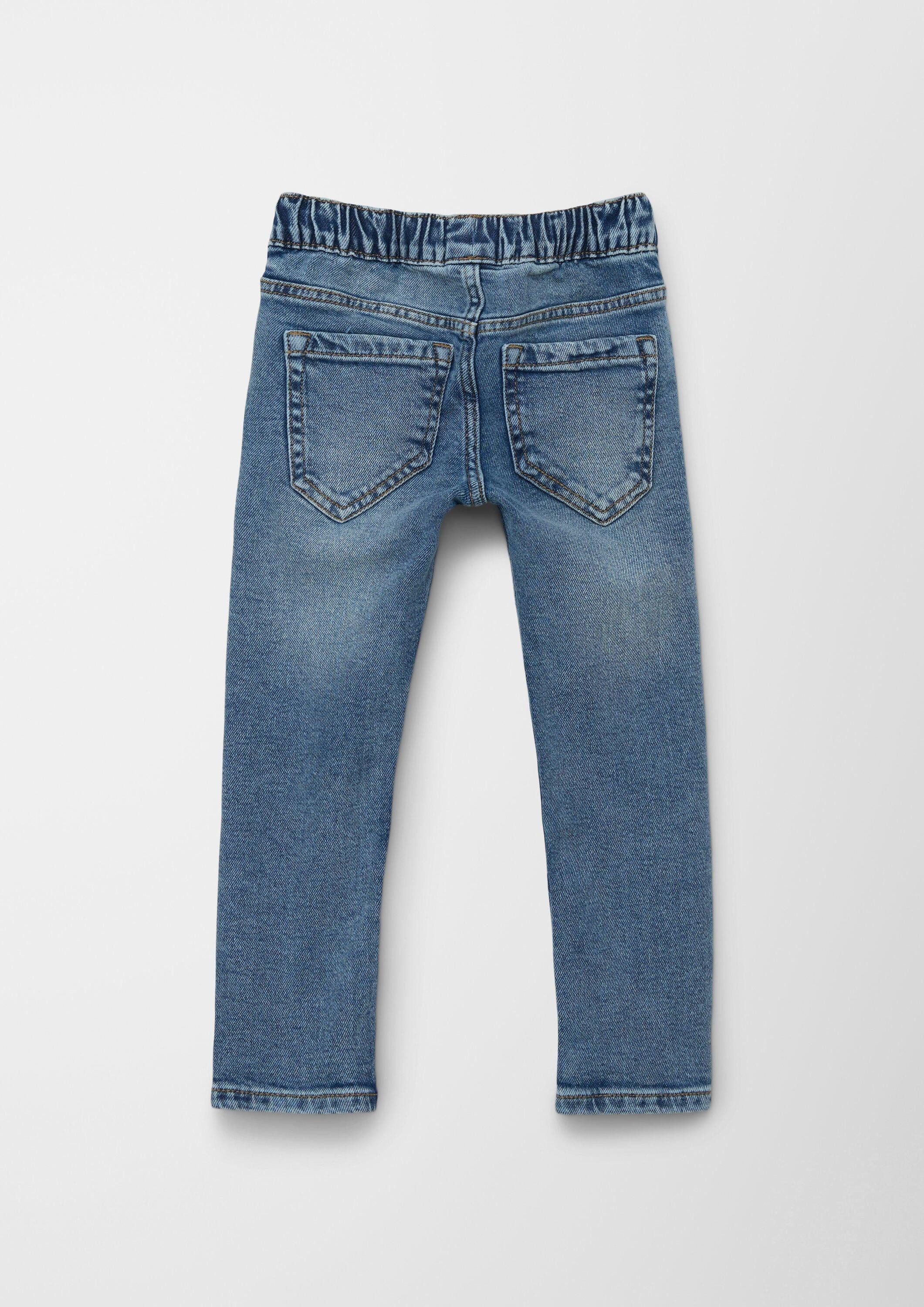 s.Oliver Slim-fit-Jeans Jeans-Hose JOGGSTYLE BRAD Jeans Jogstyle Brad / Slim Fit / Mid Rise / Slim Leg