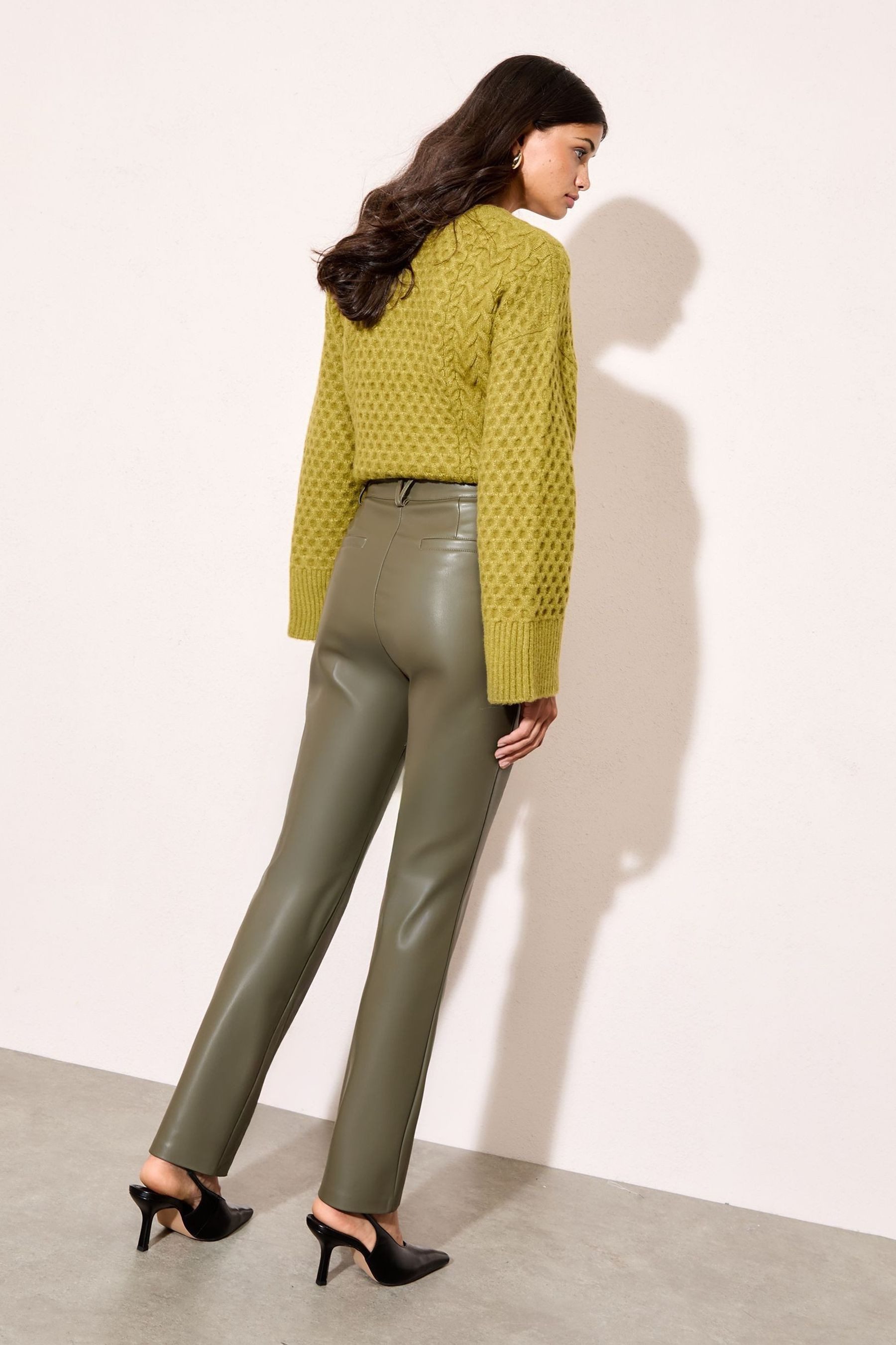 Friends Like These Lederhose Friends Like These Kunstlederhose, Regular (1- günstig online kaufen