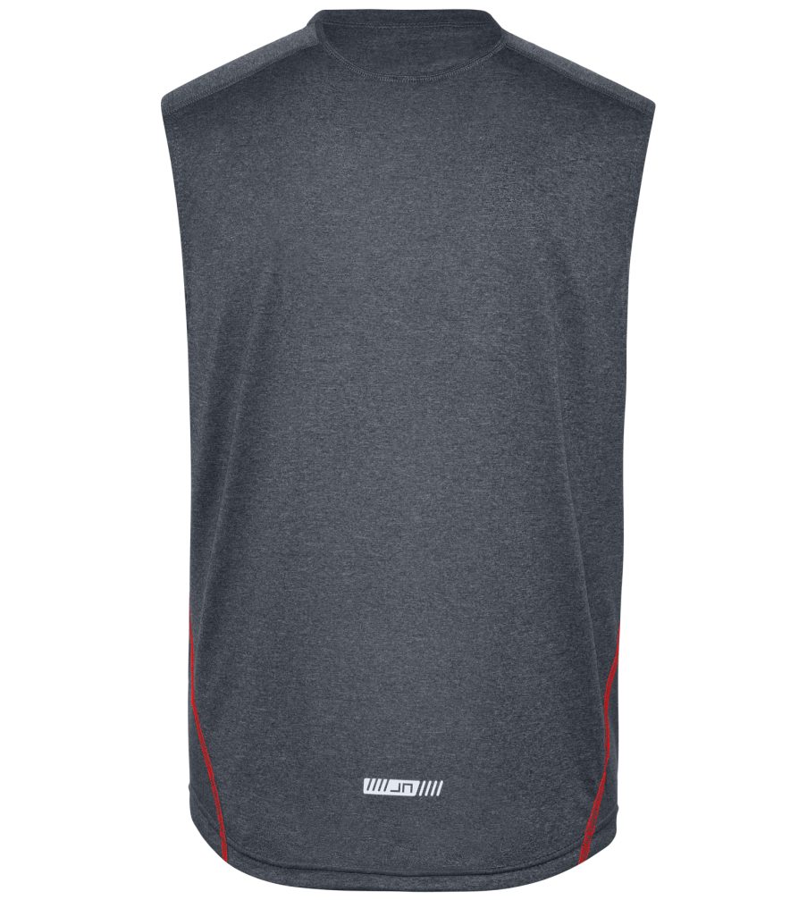James & Nicholson Lauftop Doppelpack Sportliches Herren Lauf Top aus Funktionspolyester JN470 (Doppelpack, 2er-Pack) Feuchtigkeitsregulierendes Material