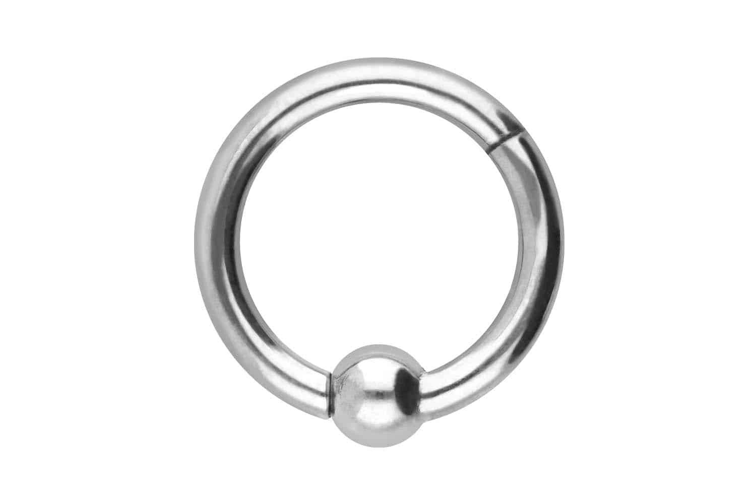 Piercing-Set Titan Segmentring Clicker KUGEL