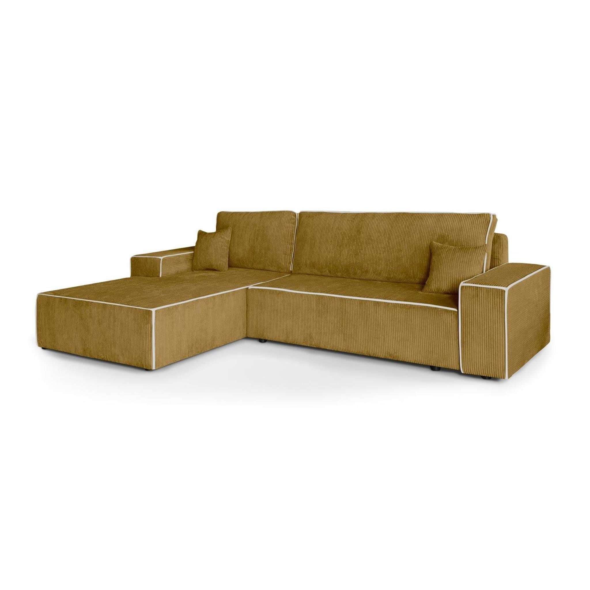 Beautysofa Ecksofa ERNI, inkl. Schlaffunktion, Bettkasten, günstig online kaufen